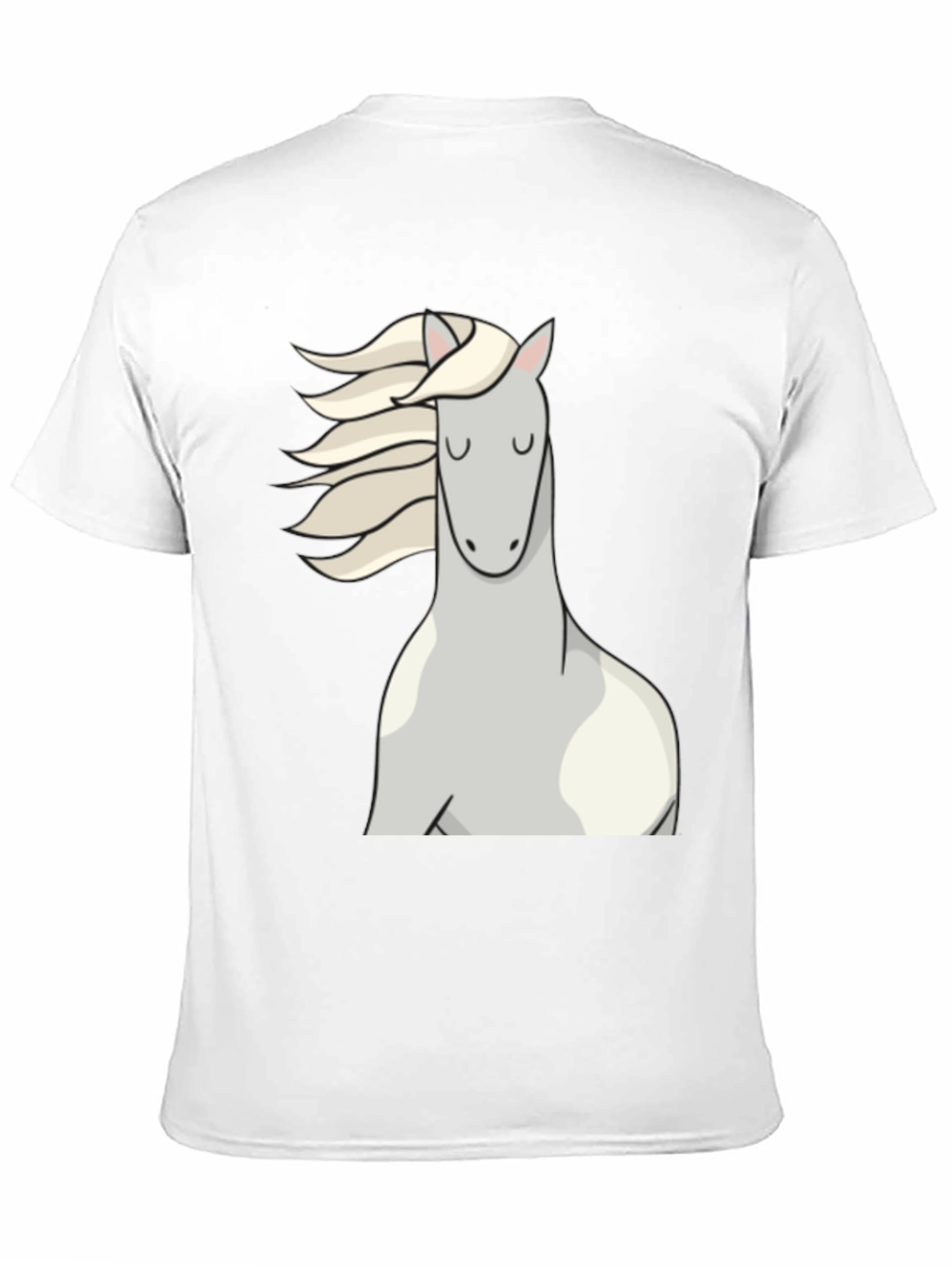Black Horse Graphic Black T-Shirt view 11