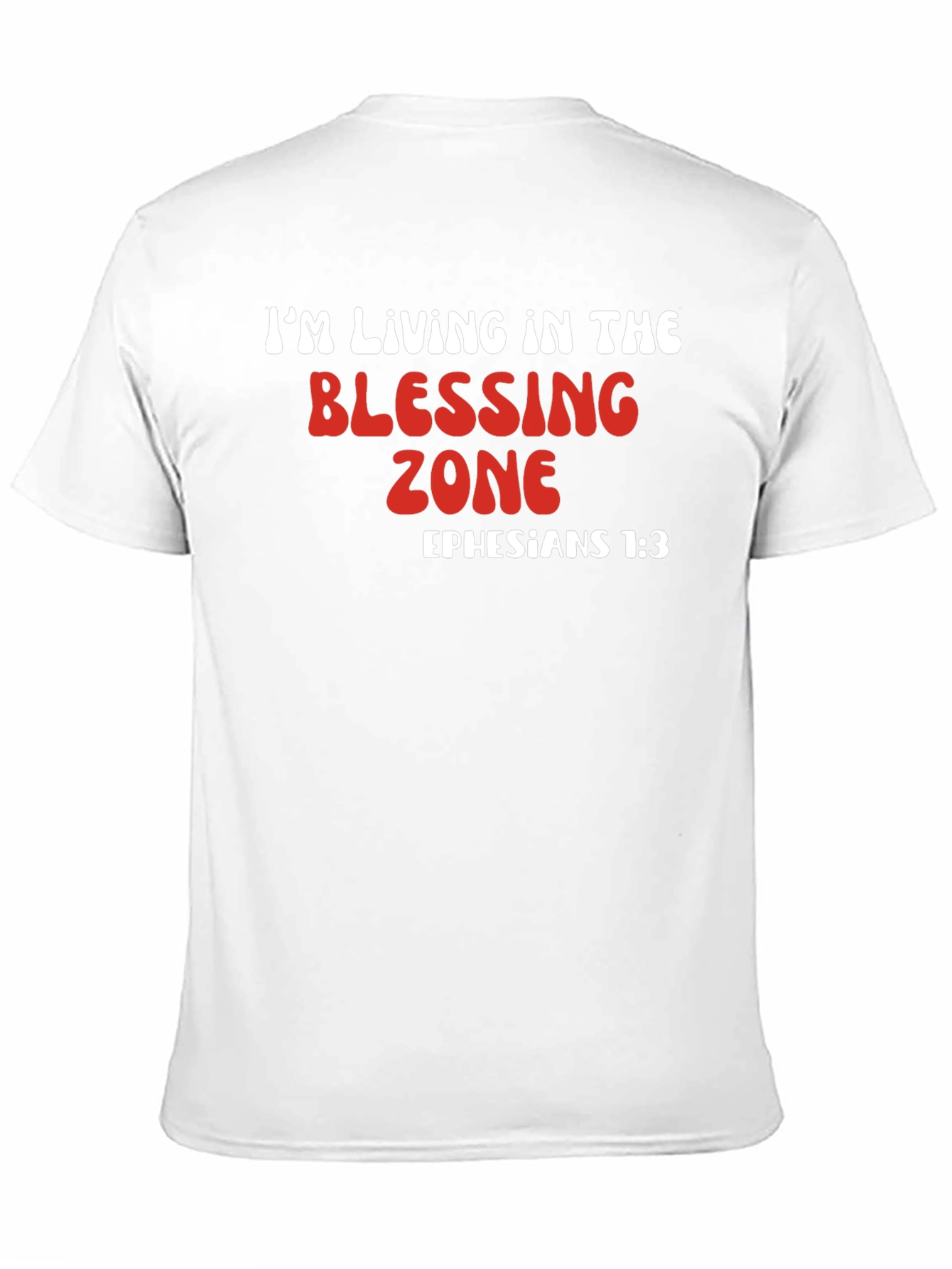 Black Blessing Zone T-Shirt - Ephesians 1:3 view 11