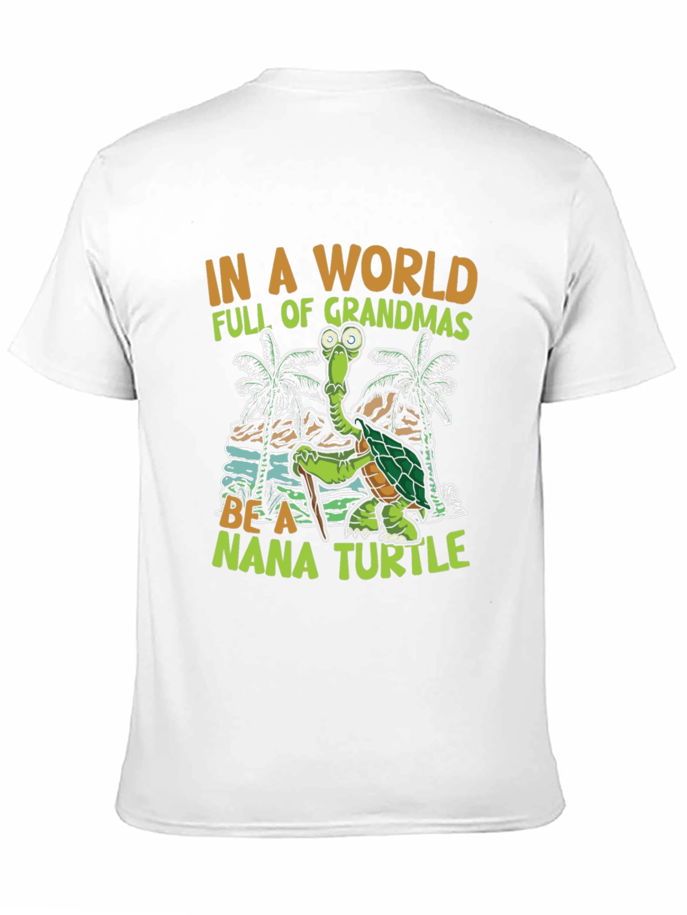 Black Nana Turtle T-Shirt view 11