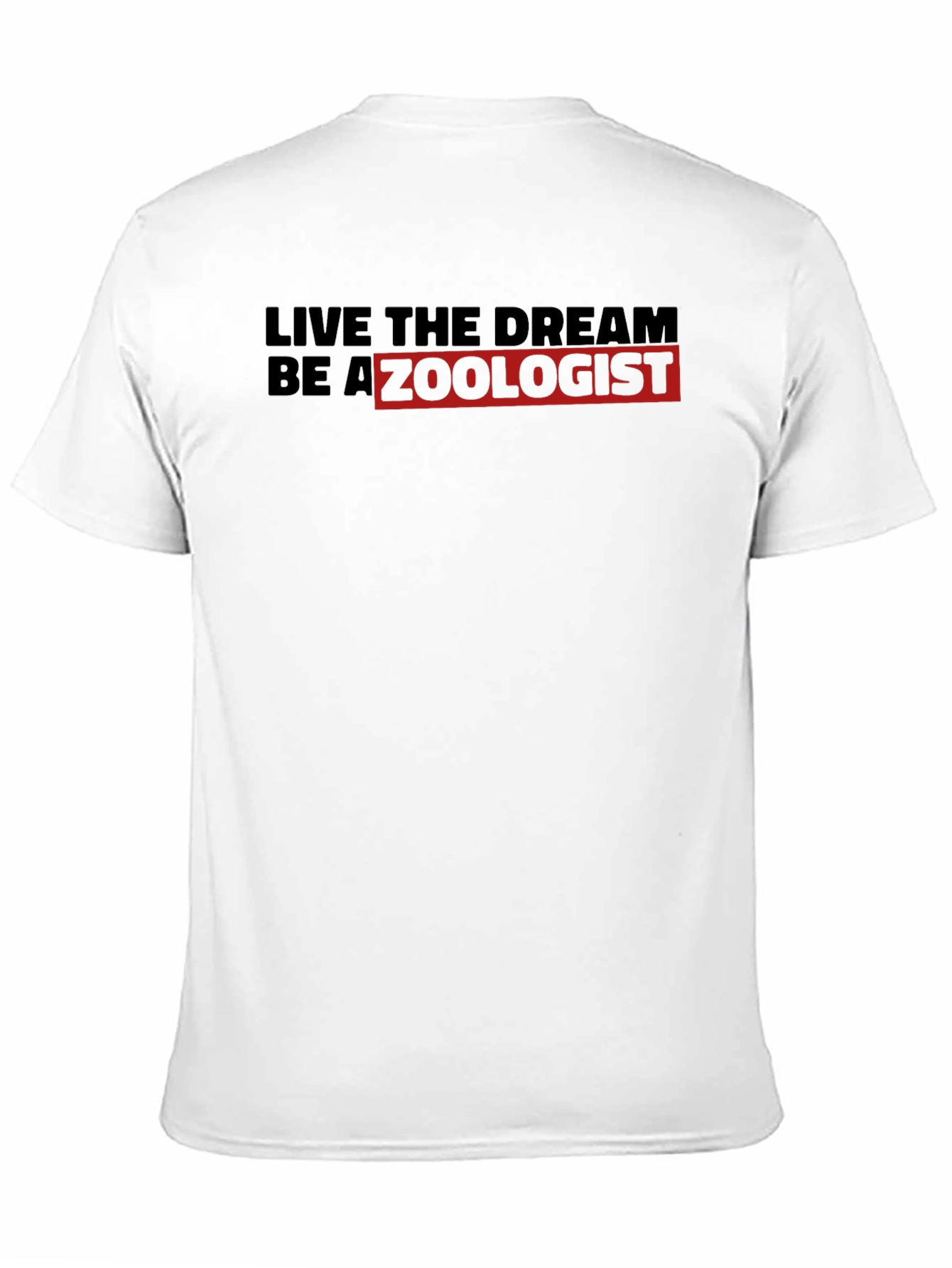 Black Live the Dream Zoologist Tee view 11