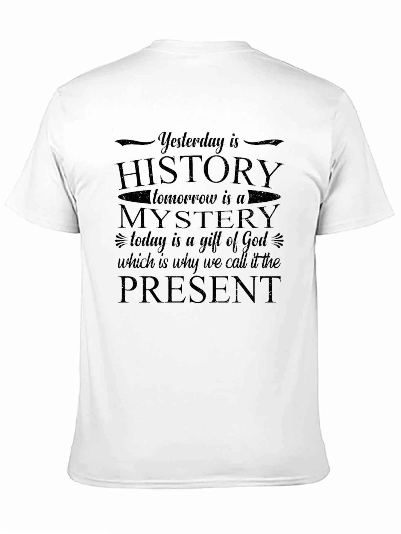 Black History Mystery Present T-Shirt - Motivational Gift view 11