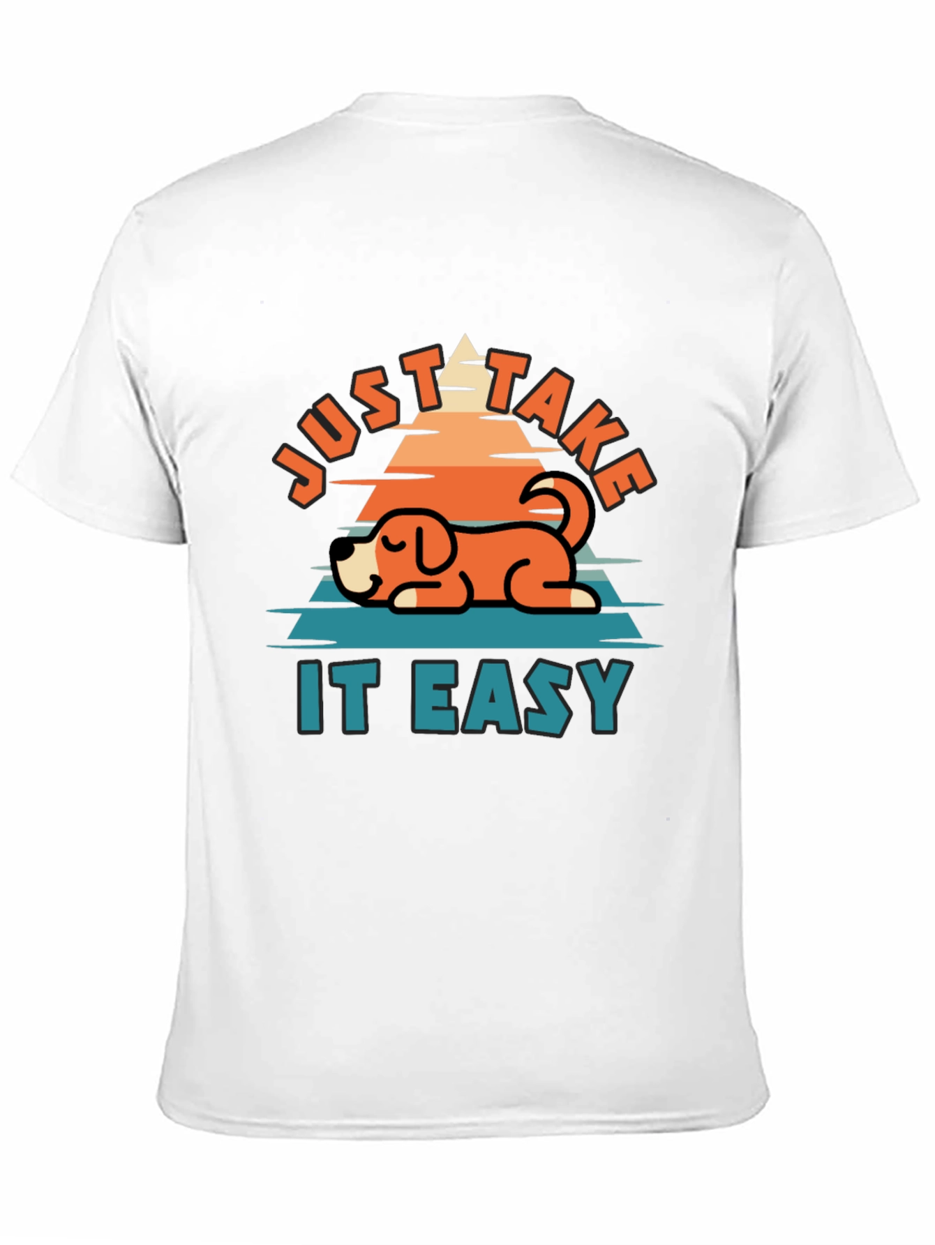 Black Just Take It Easy Dog Graphic Tee - Comfort & Style view 11