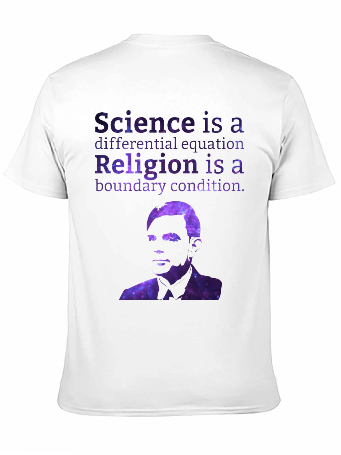 Black Science/Religion Equation T-Shirt view 11
