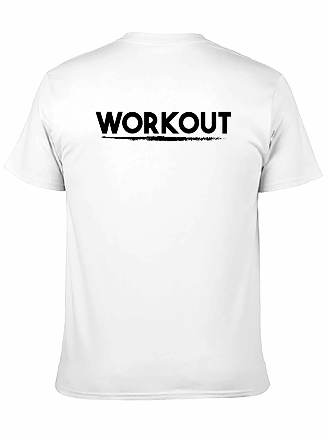 Black Workout Graphic Black T-Shirt view 11