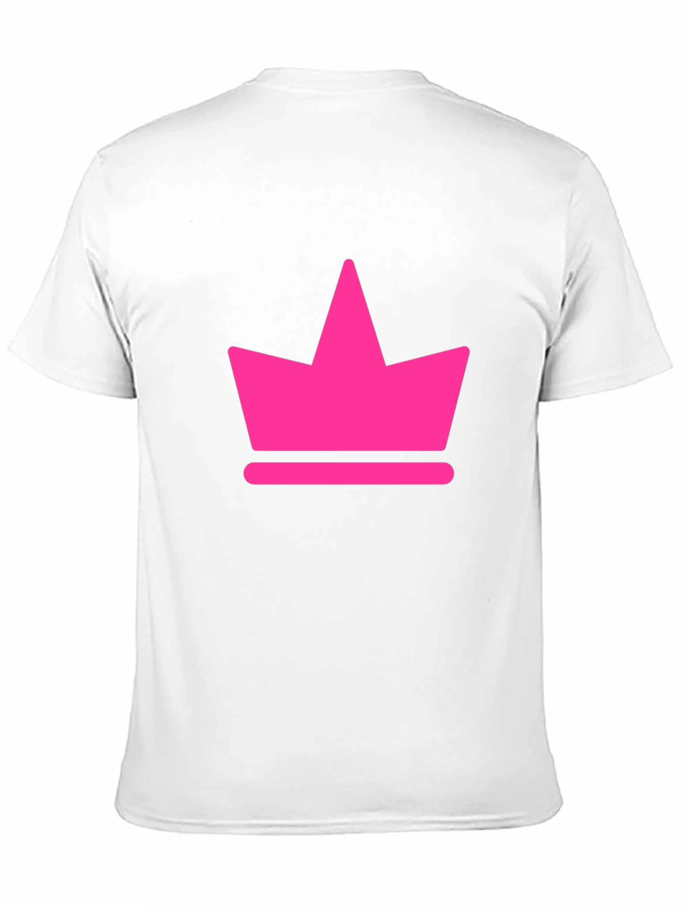 Black Pink Crown Graphic Black T-Shirt view 11