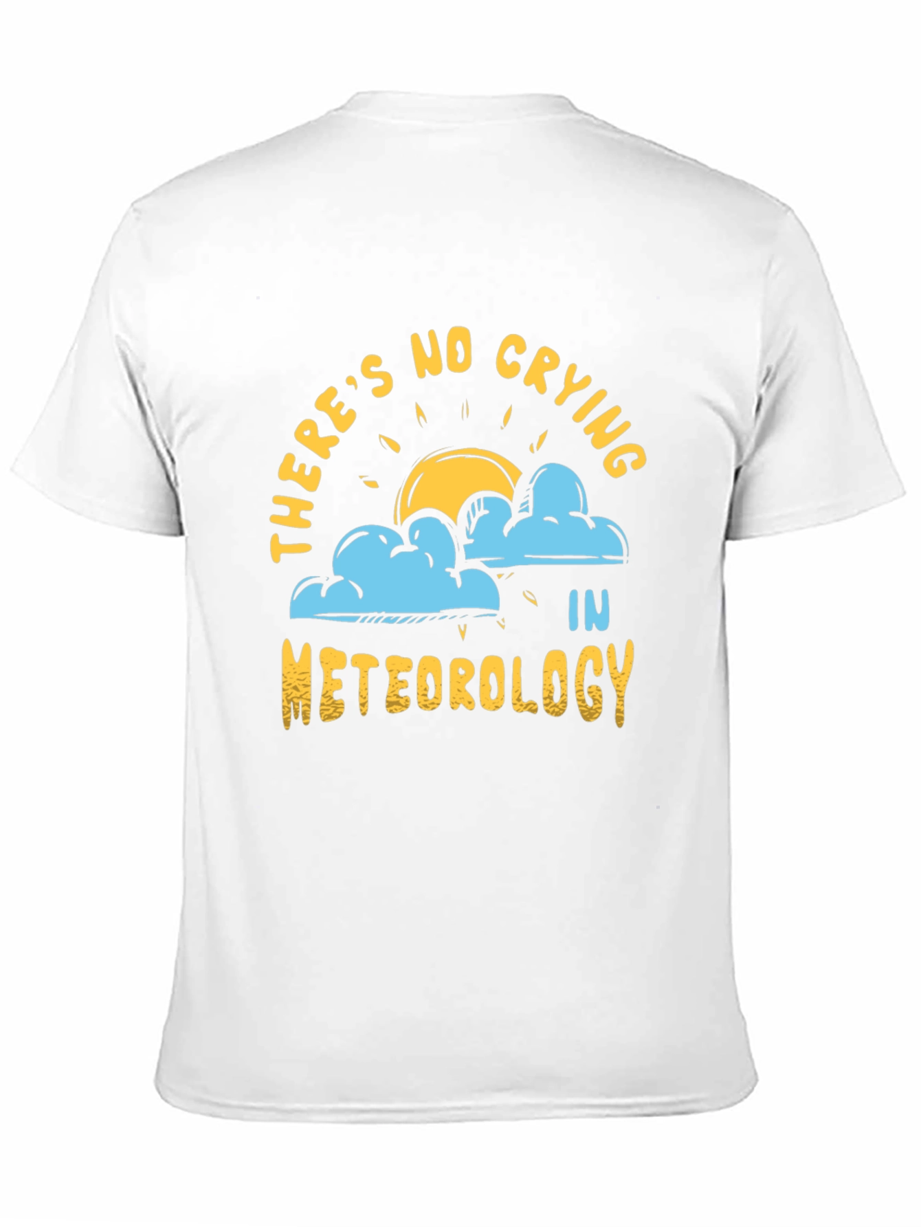 Black Funny Meteorology Graphic T-Shirt view 11