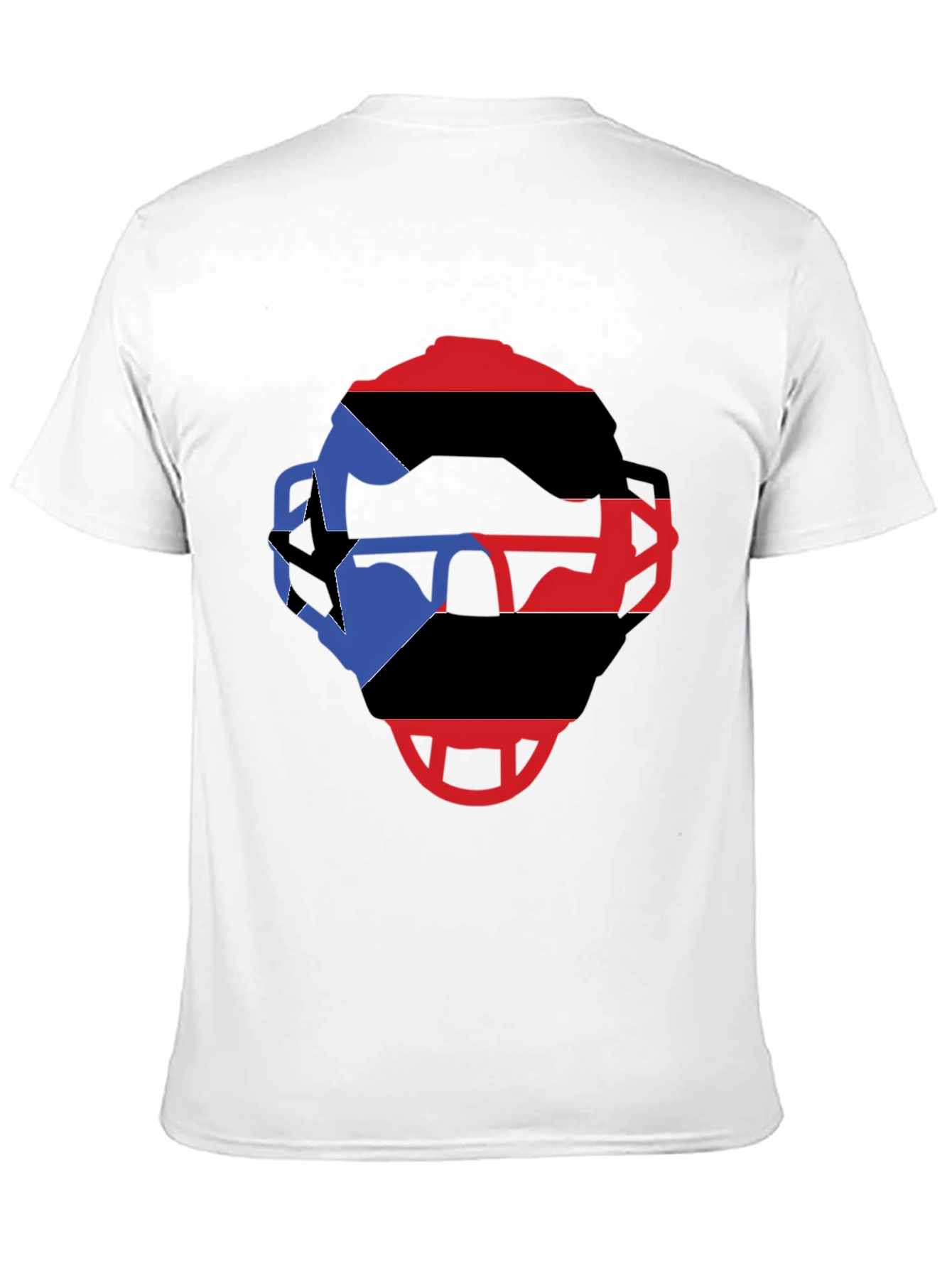 Black Helmet Graphic T-Shirt - Bold Colors view 11