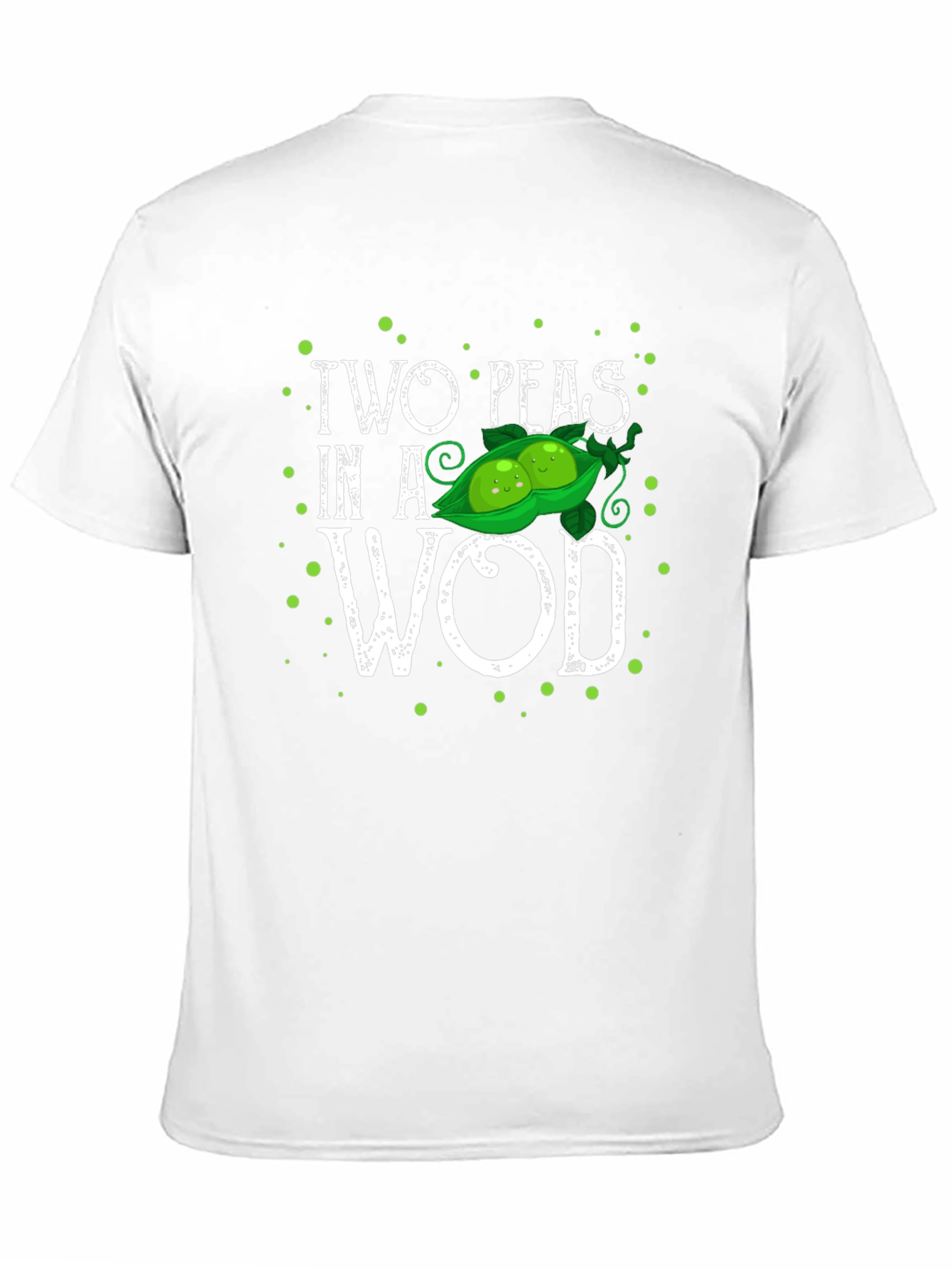 Black Two Peas in a WOD T-Shirt - Black view 11