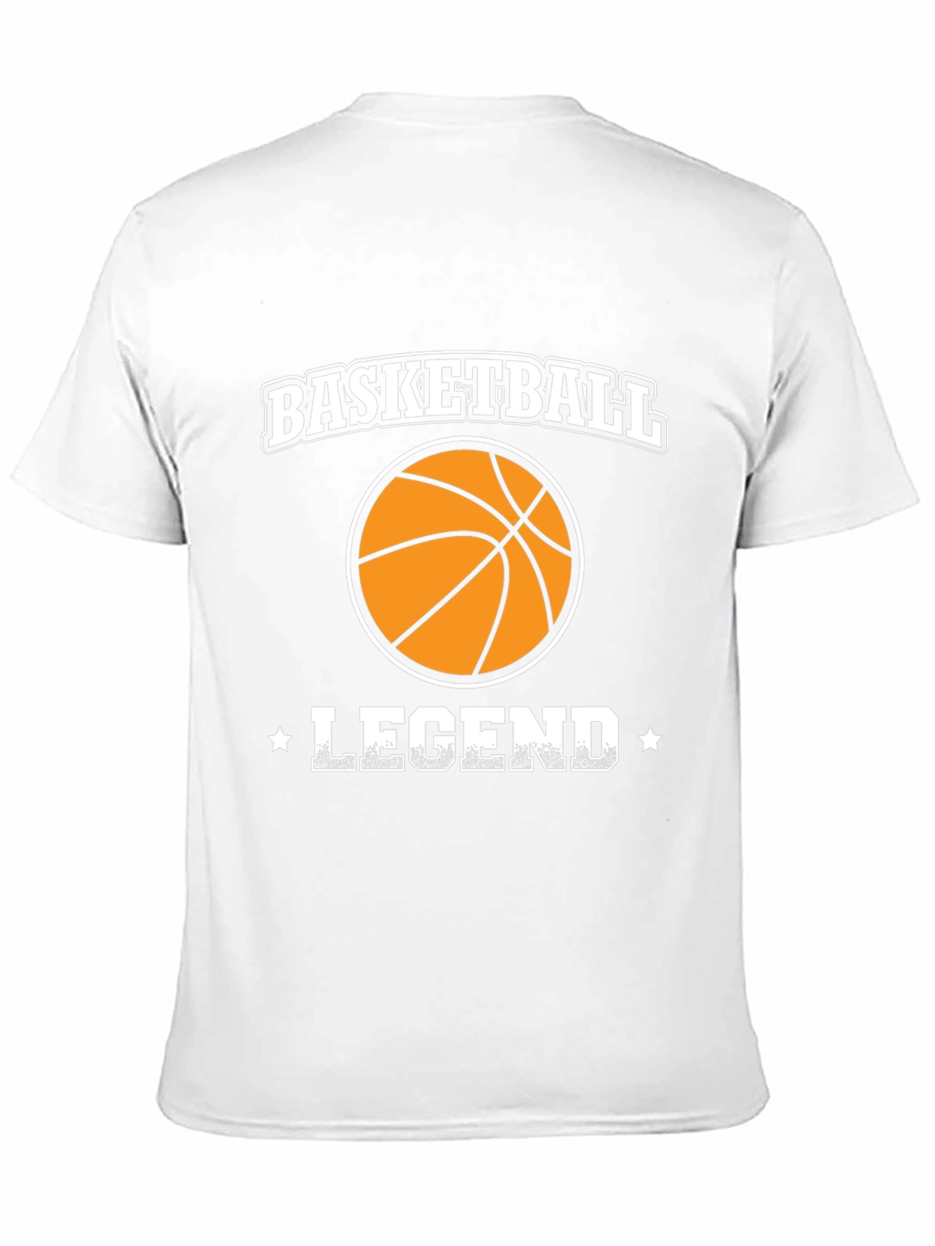 Black Basketball Legend Black T-Shirt view 11