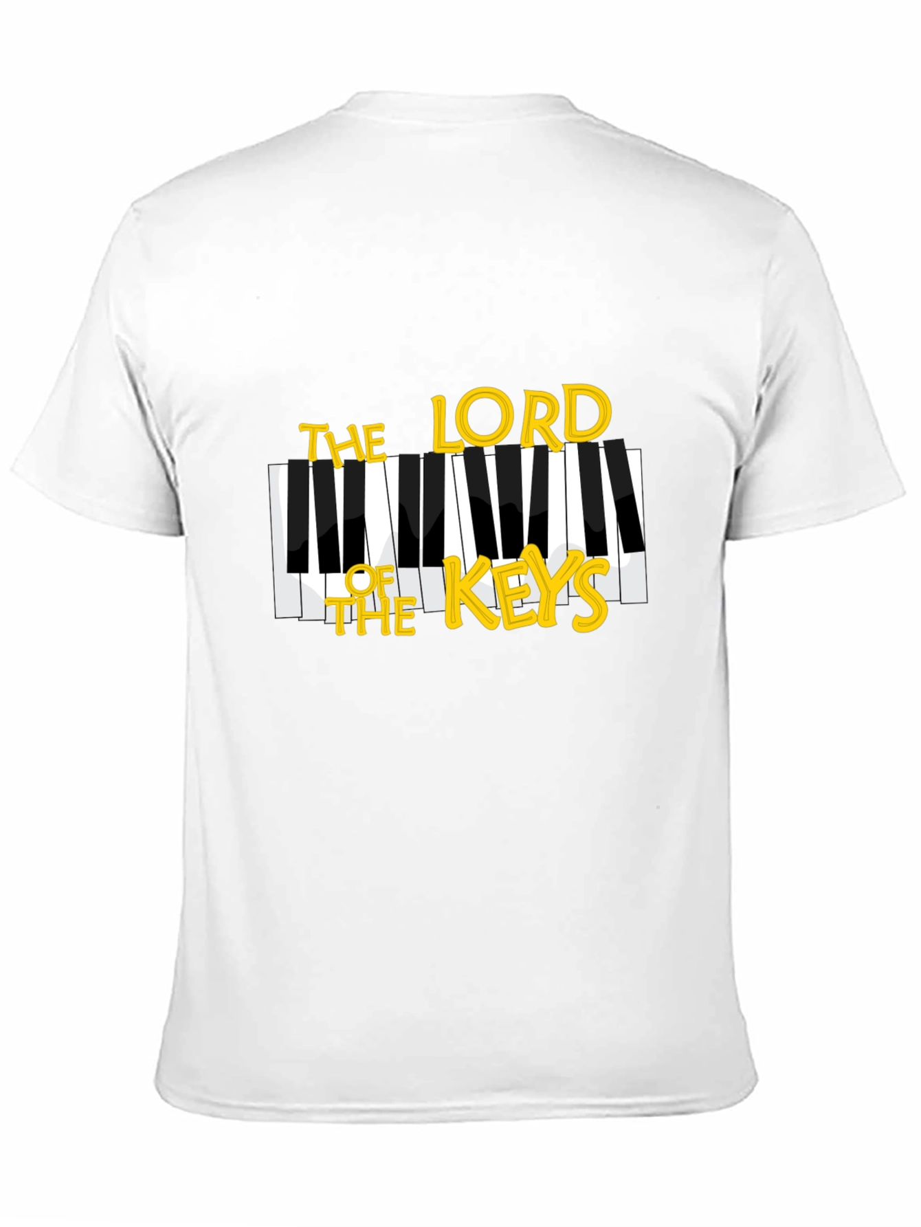 Black The Lord of the Keys Black T-Shirt view 11