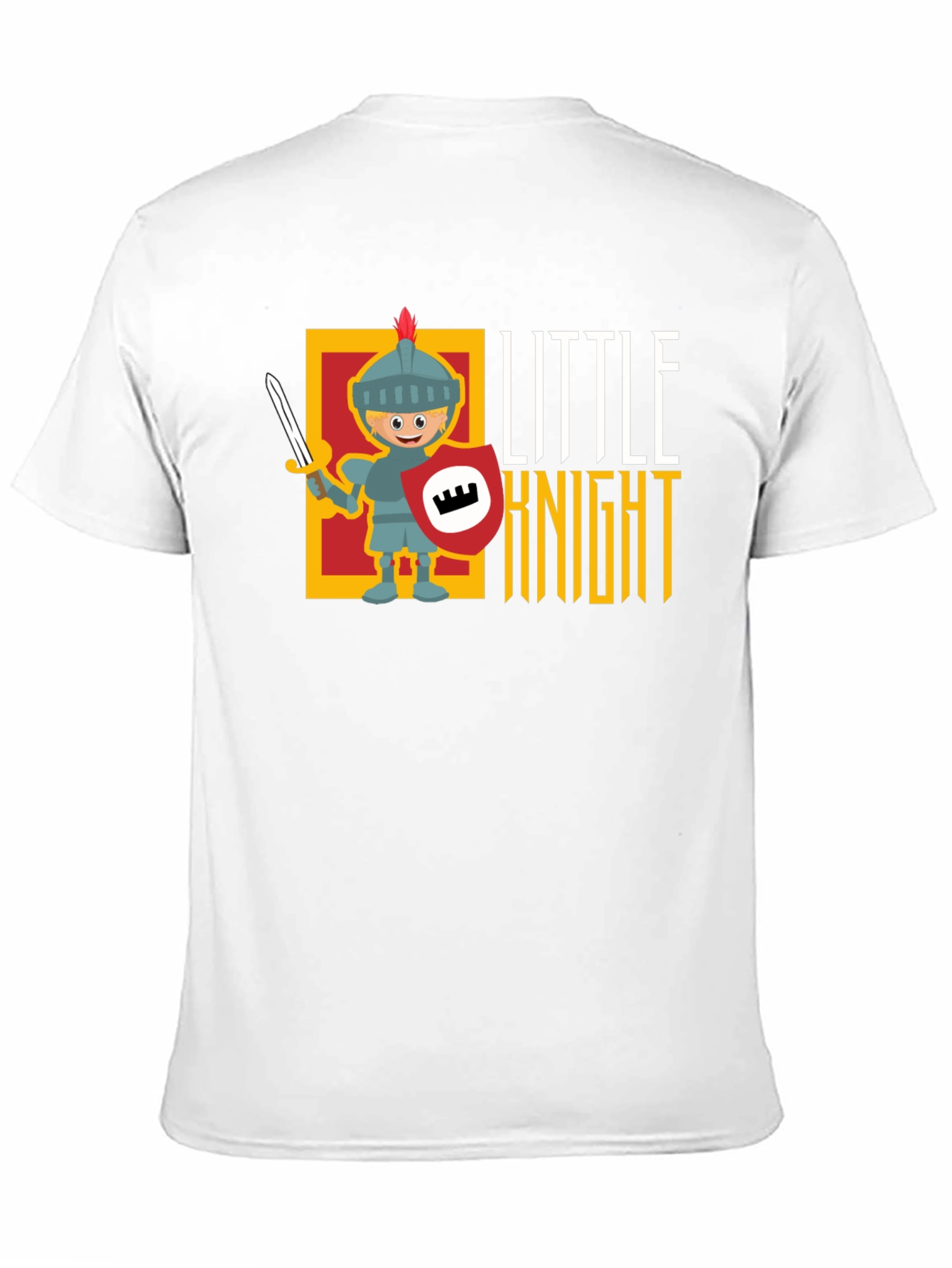 Black Little Knight Black T-Shirt view 11