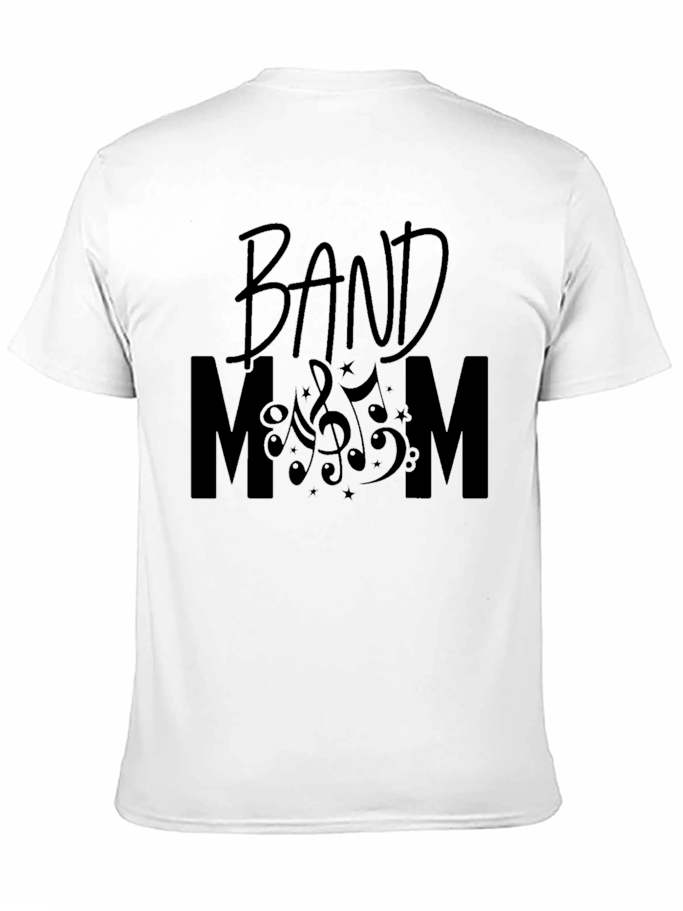 Black Band Mom T-Shirt - Music Lover Tee view 11