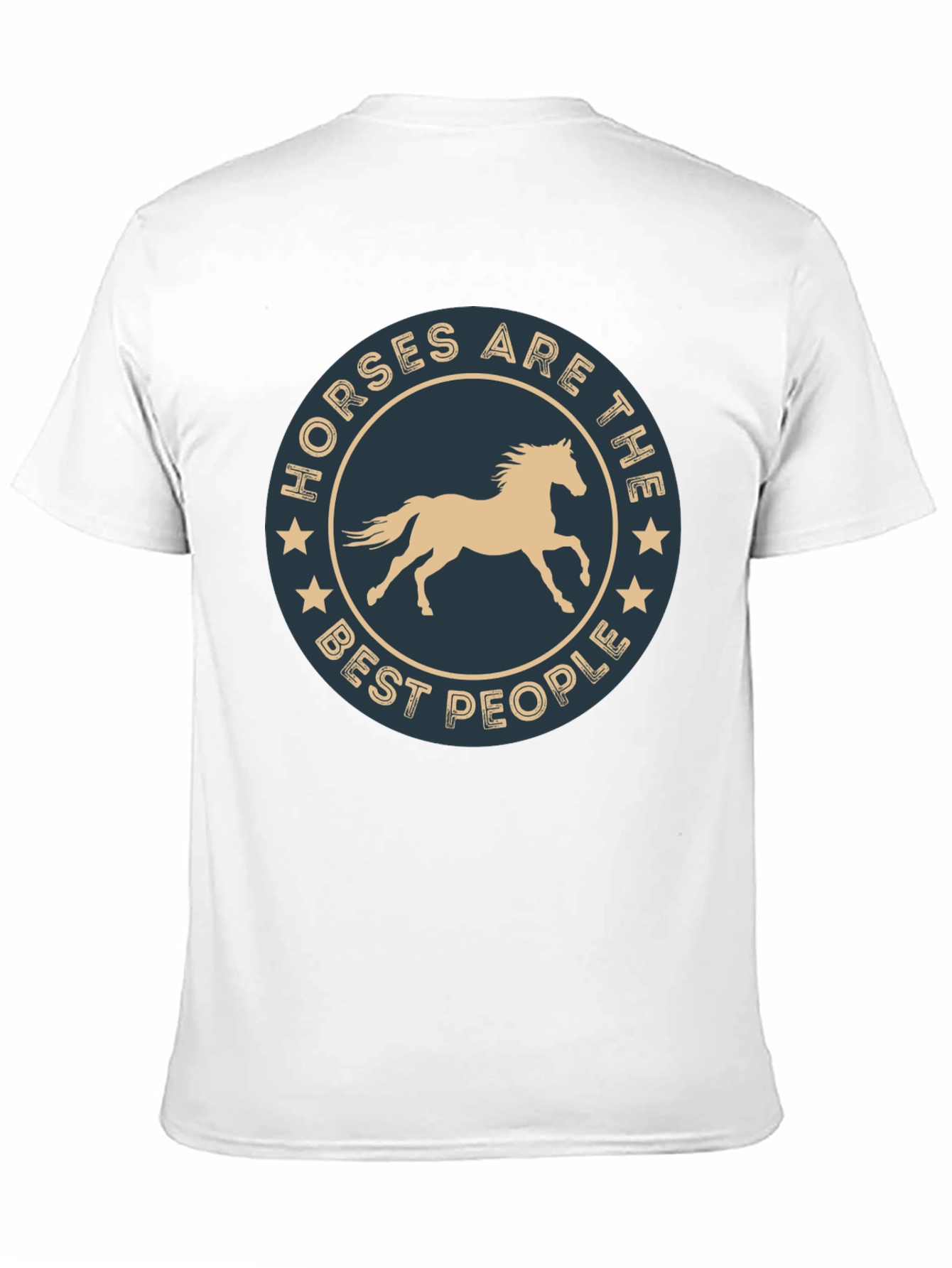 Black Horses Are The Best People T-Shirt view 11