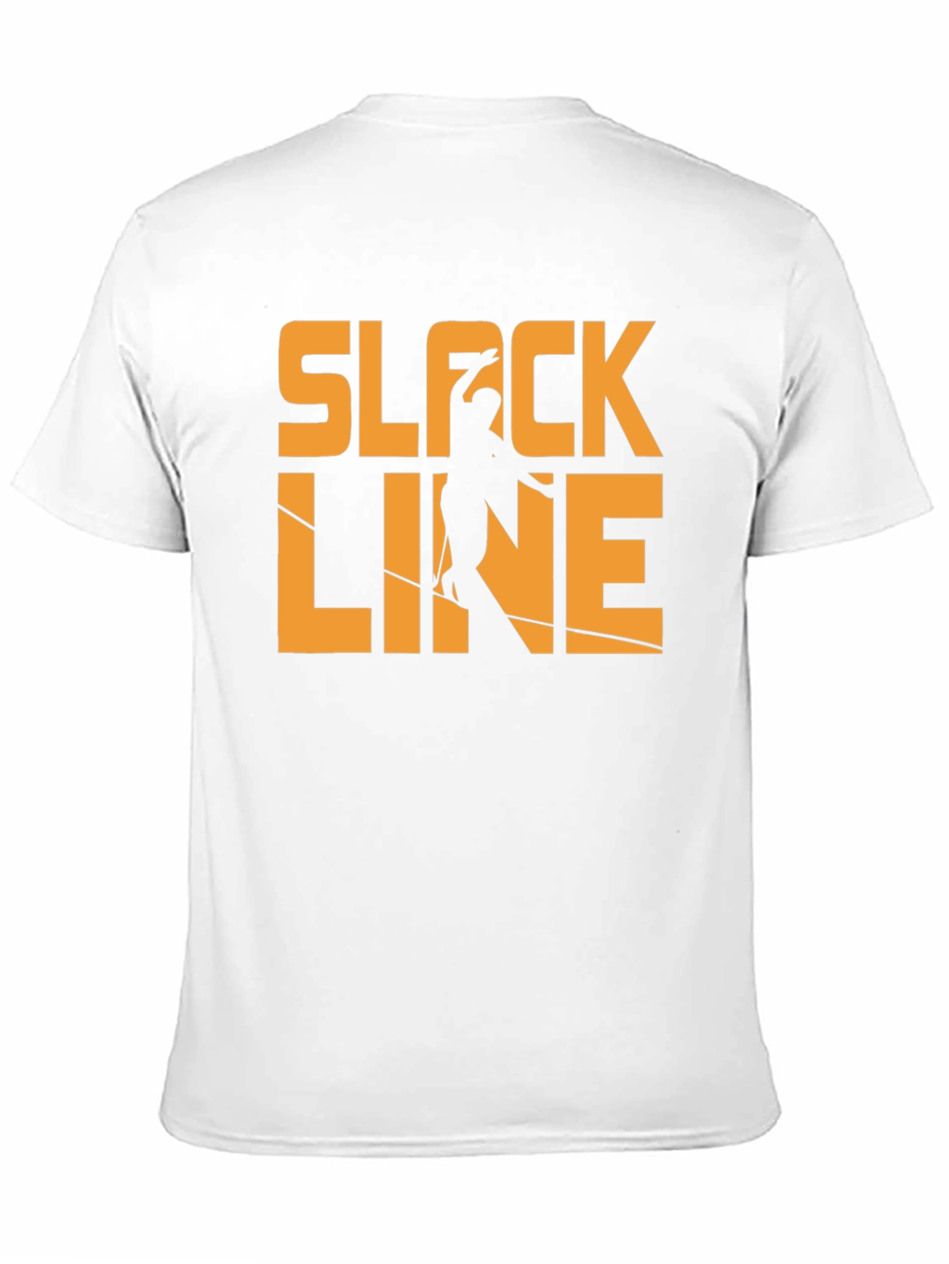 Black Slackline T-Shirt: Balance & Style view 11