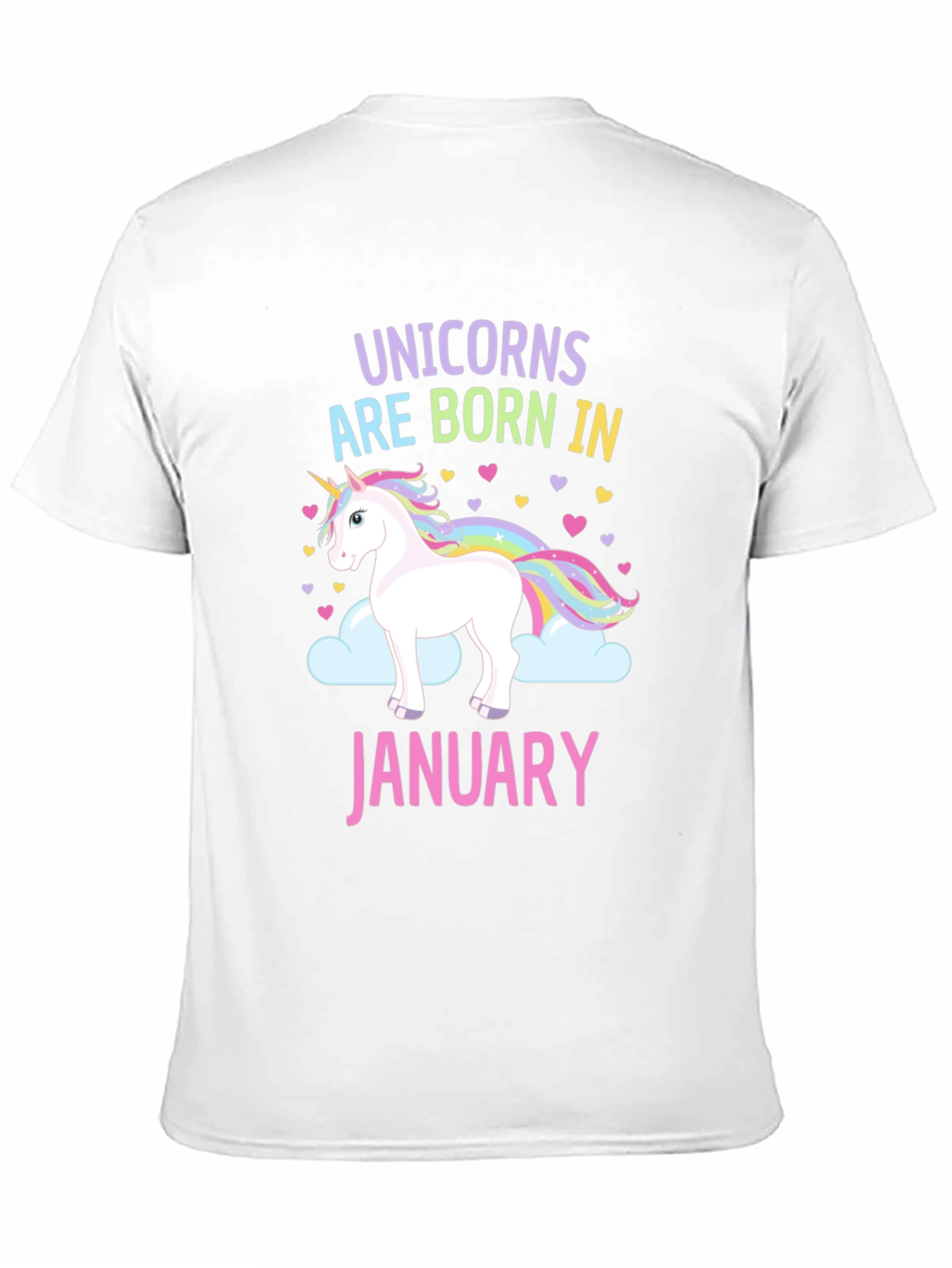 Unicorns Born in January T-Shirt - 11