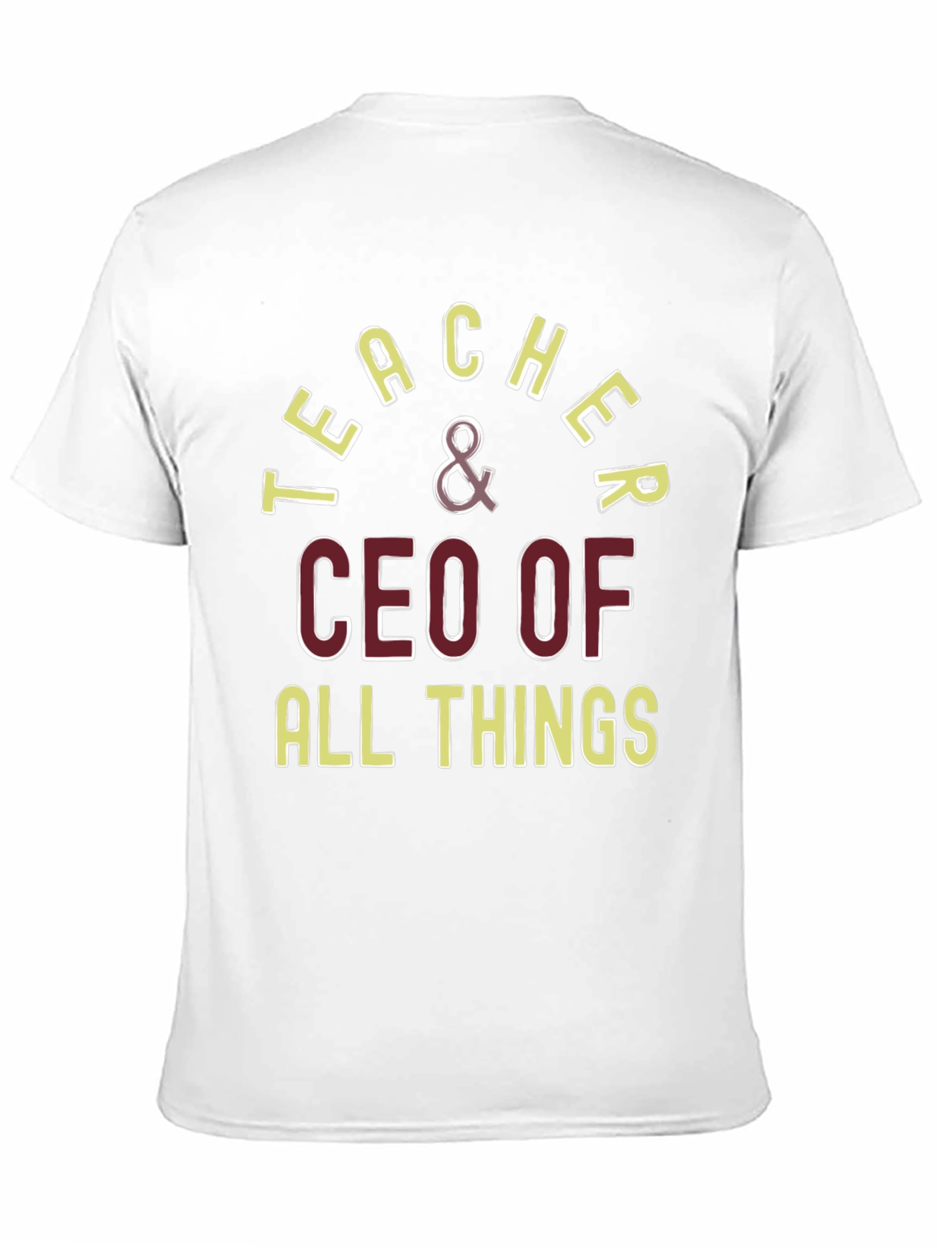 Black Teacher & CEO of All Things Graphic Tee view 11