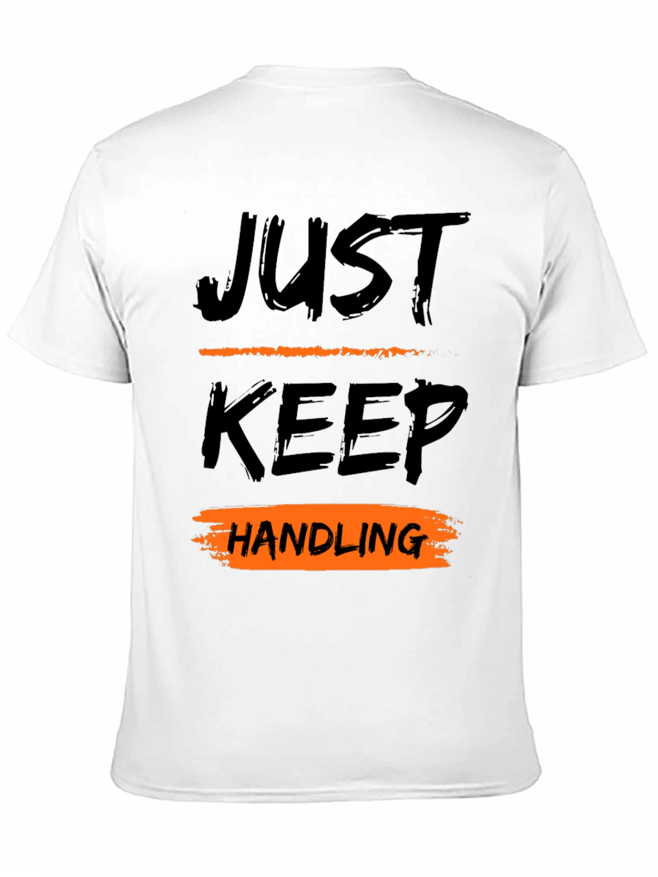 Black Just Keep Handling Graphic Tee view 11