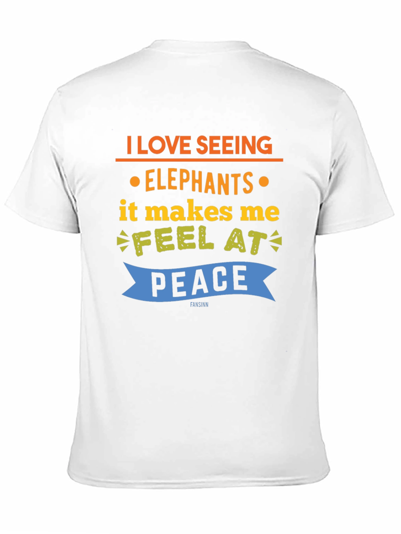 Black Elephant Lover T-Shirt - Feel at Peace Tee view 11