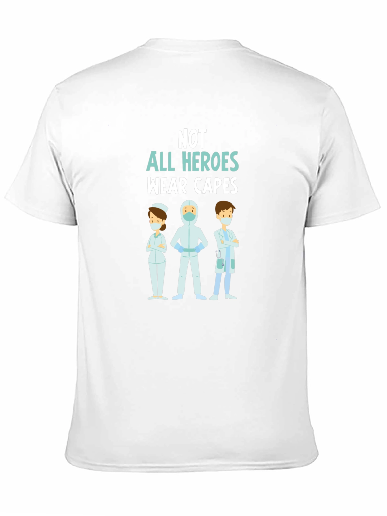 Black Heroes Wear Scrubs T-Shirt, Healthcare Hero Tee view 11
