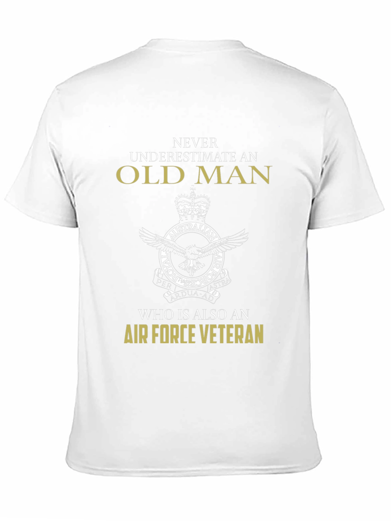 Air Force Veteran Old Man T-Shirt - 11