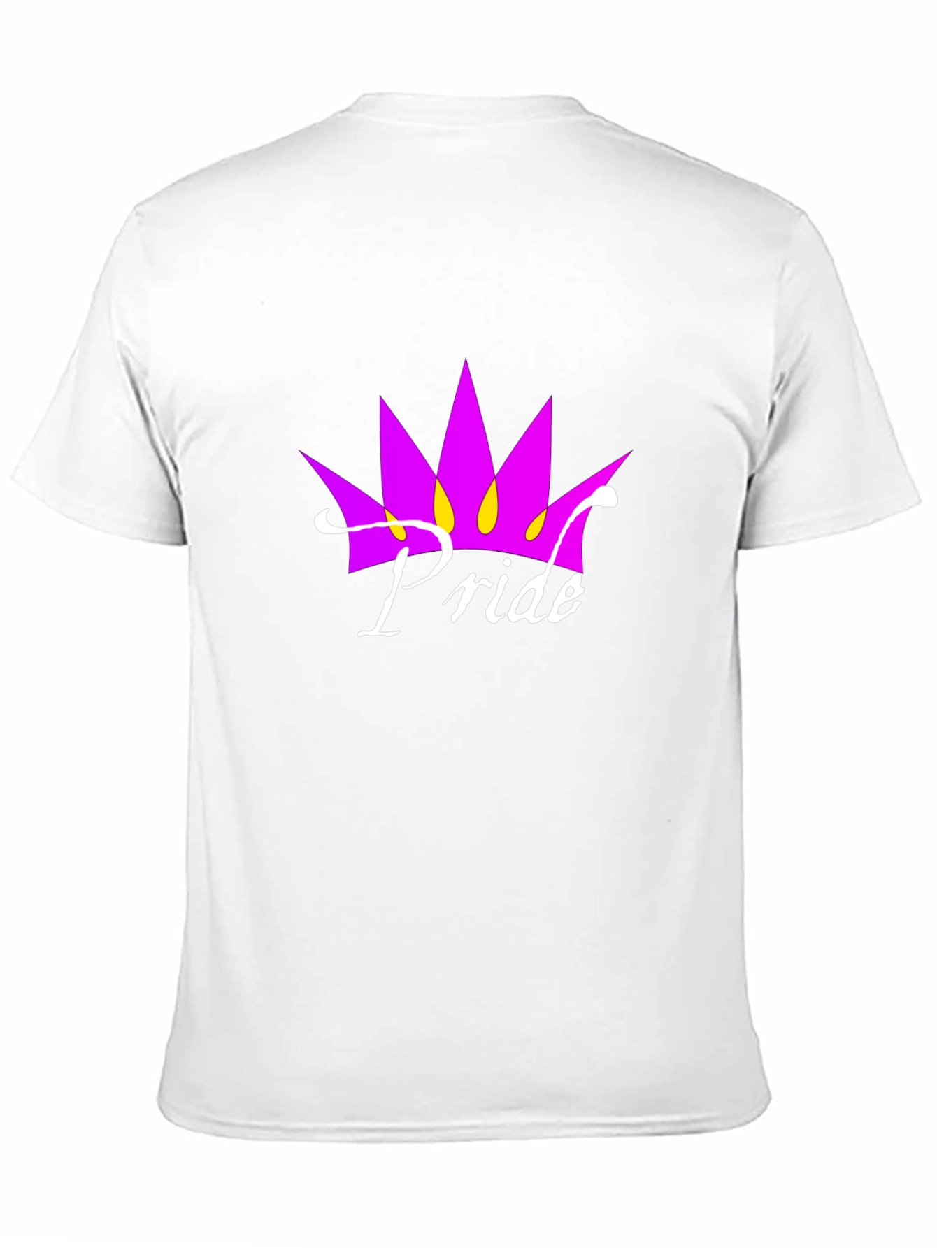 Black Pride Crown Graphic Black T-Shirt view 11