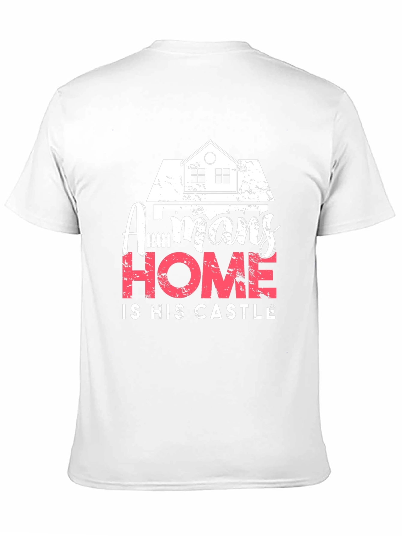 Black Man's Home is His Castle Graphic T-Shirt view 11