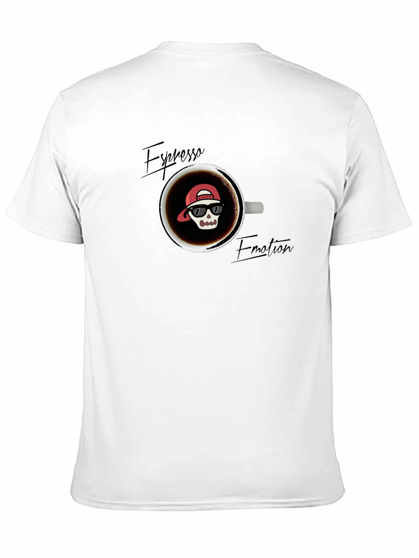 Black Espresso Emotion Graphic T-Shirt view 11