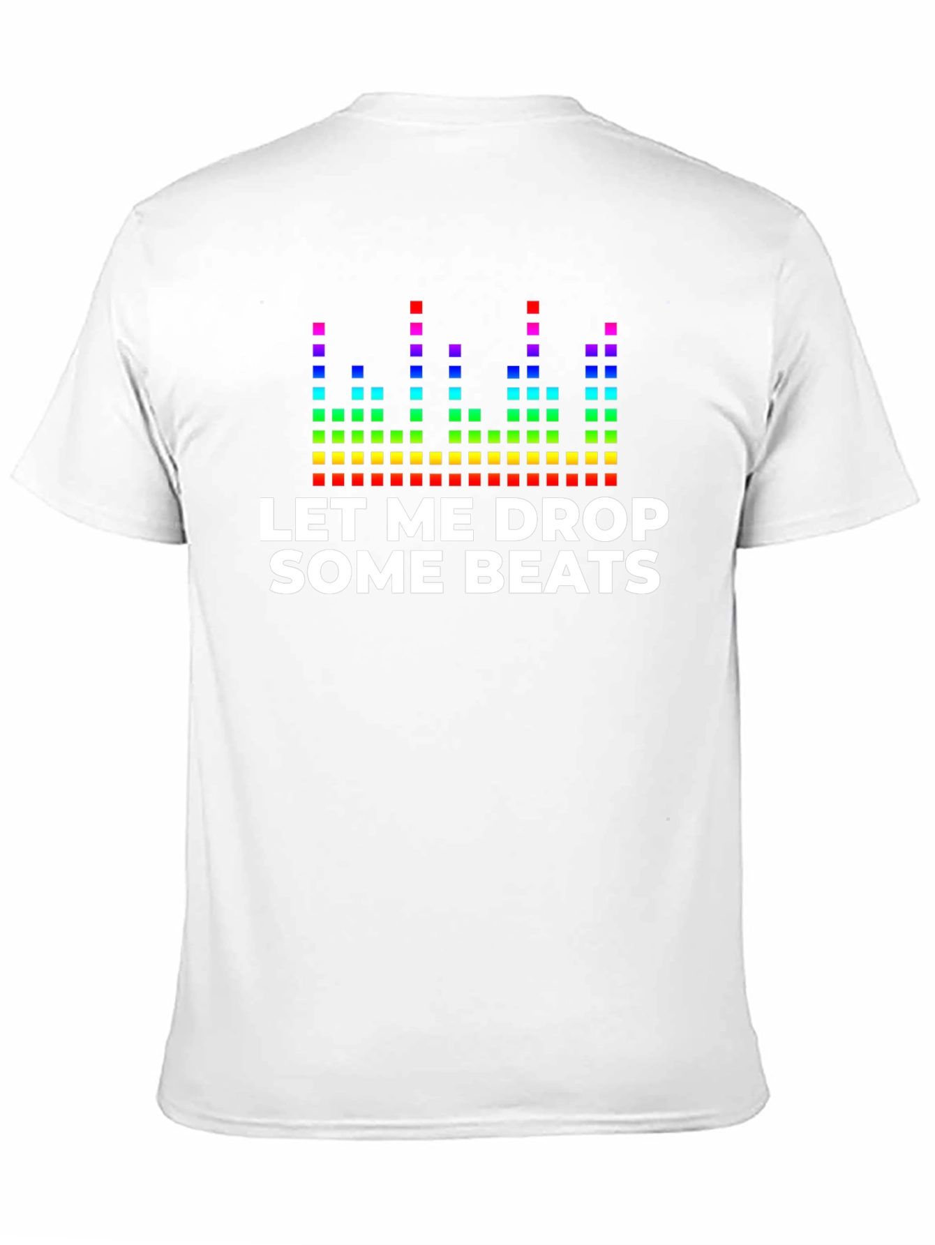 Black Let Me Drop Some Beats T-Shirt - DJ Music Tee view 11