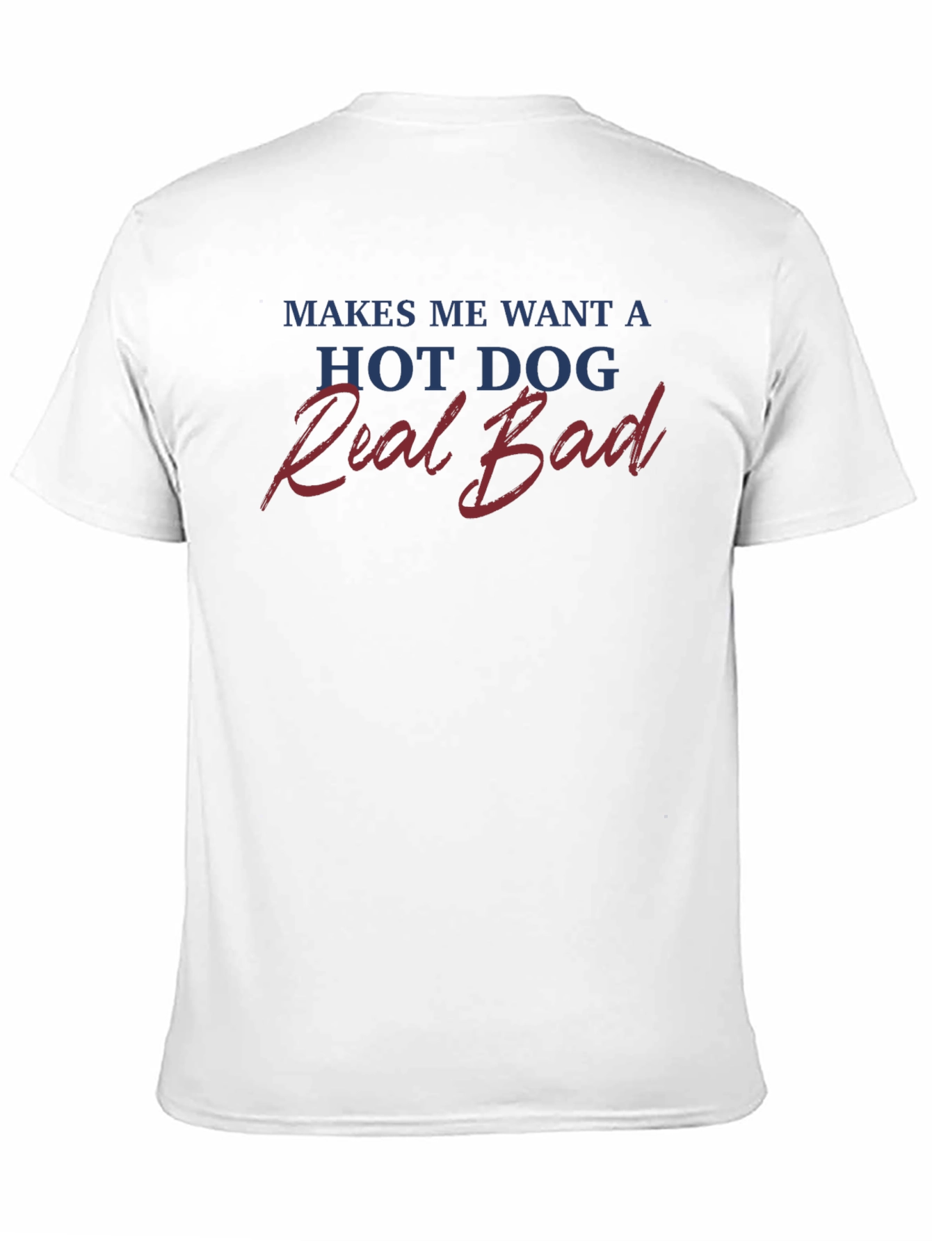 Black Makes Me Want a Hot Dog T-Shirt view 11