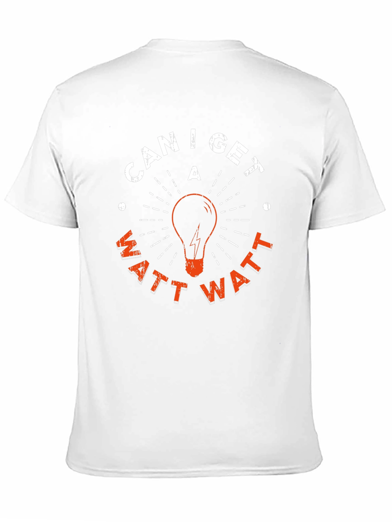 Black Can I Get A Watt Watt T-Shirt view 11