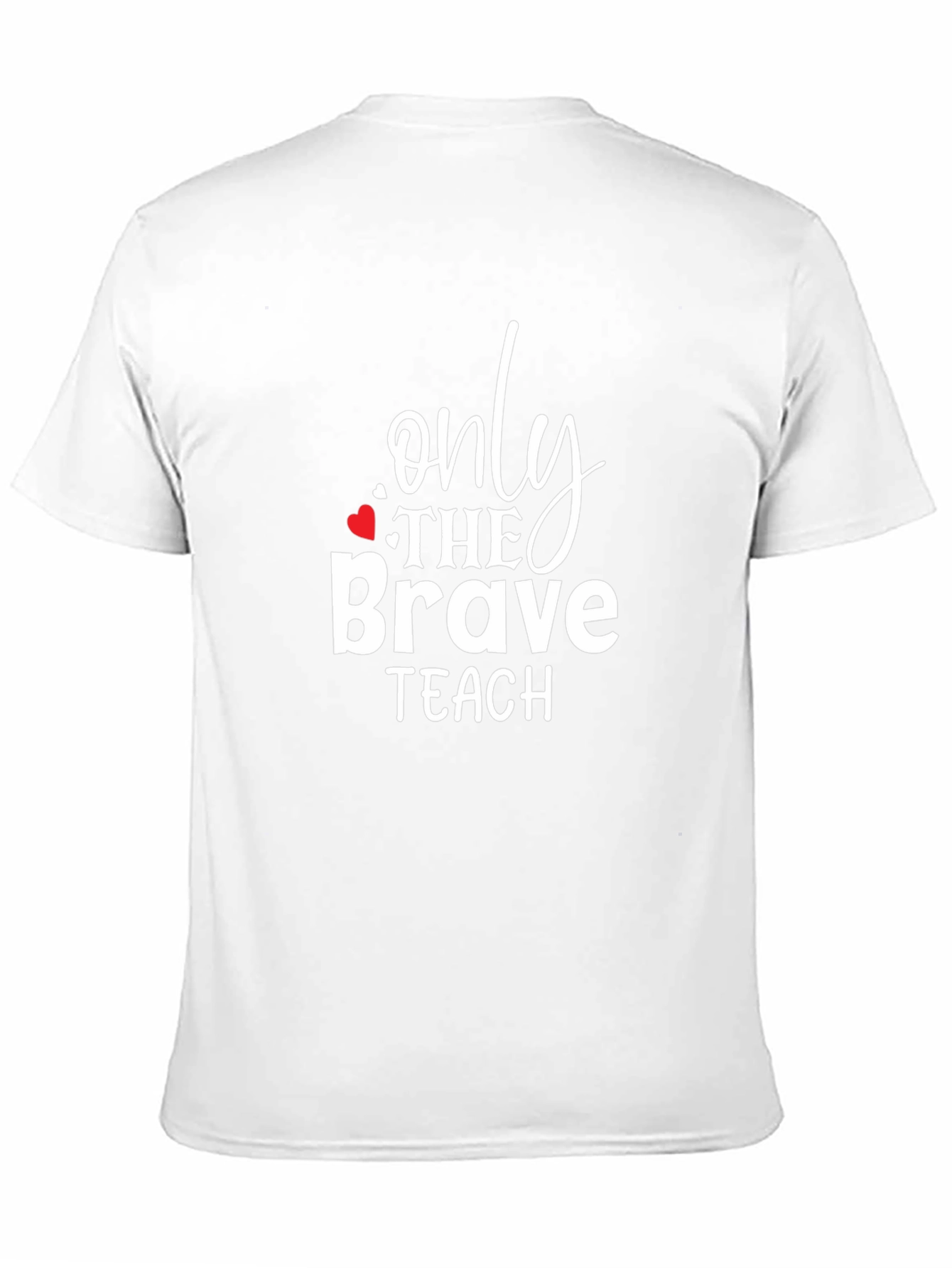 Black Only The Brave Teach Graphic Tee view 11