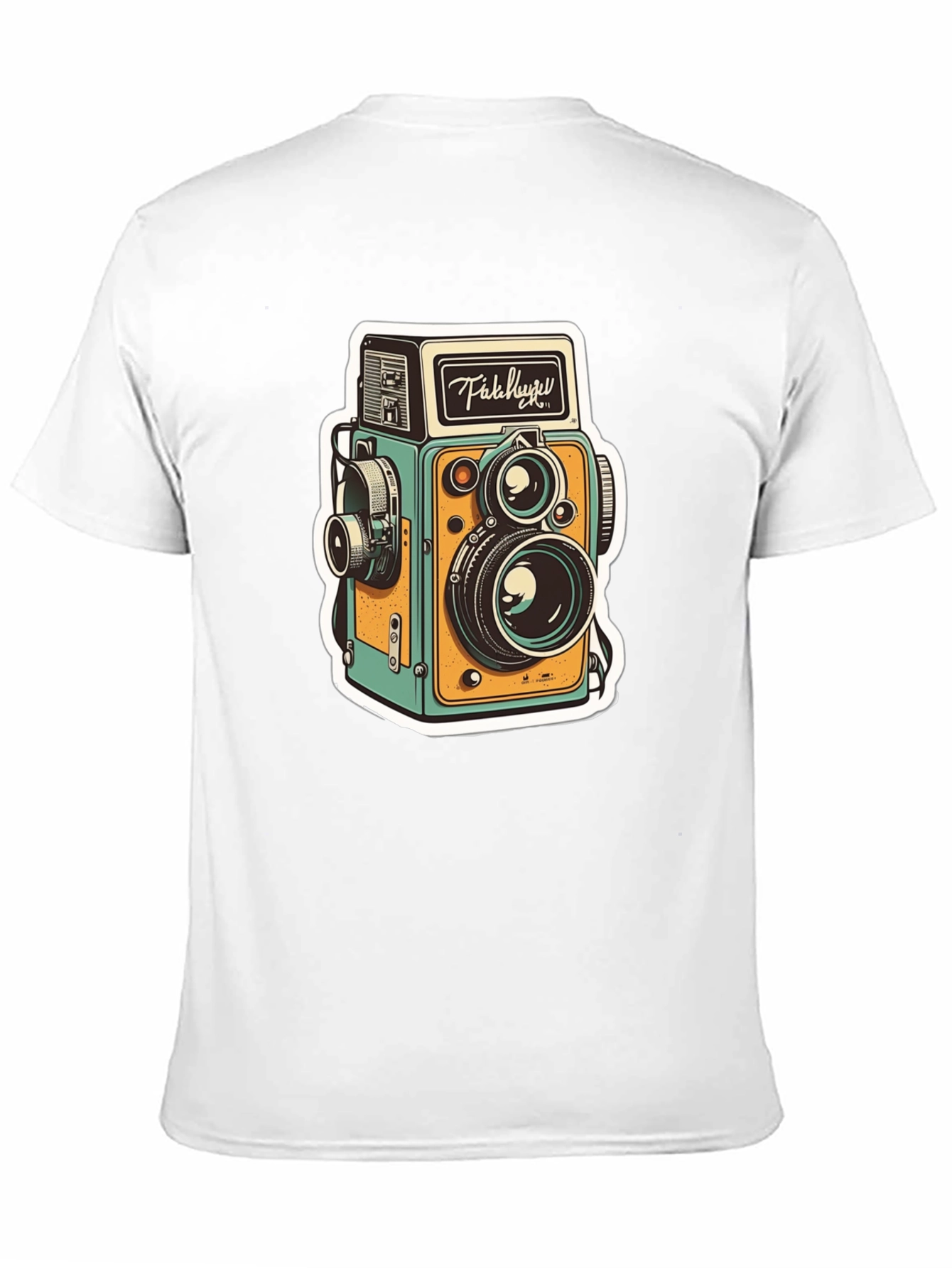 Vintage Camera Graphic Tee - Cool Retro Style - 11