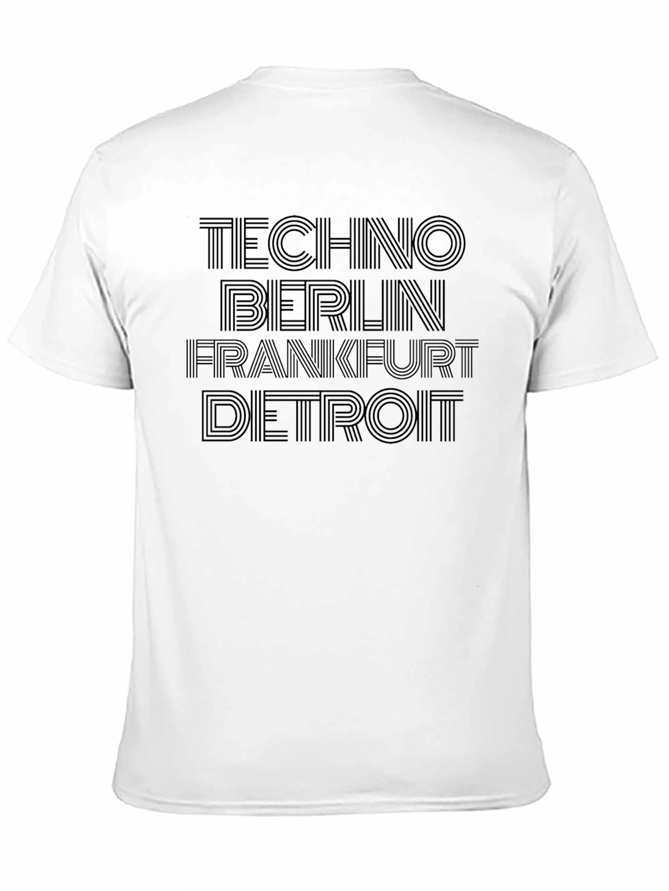 Techno Cities Graphic Tee - Berlin, Frankfurt, Detroit - 11