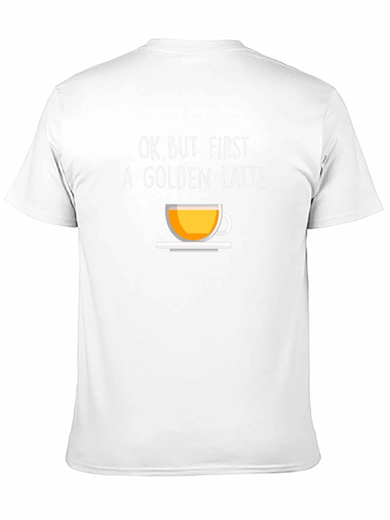 Black Golden Latte Graphic Tee - Coffee Lover Shirt view 11