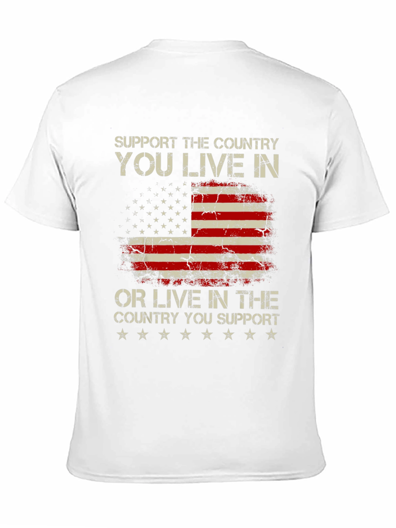 Patriotic USA Flag T-Shirt - Support Your Country - 11