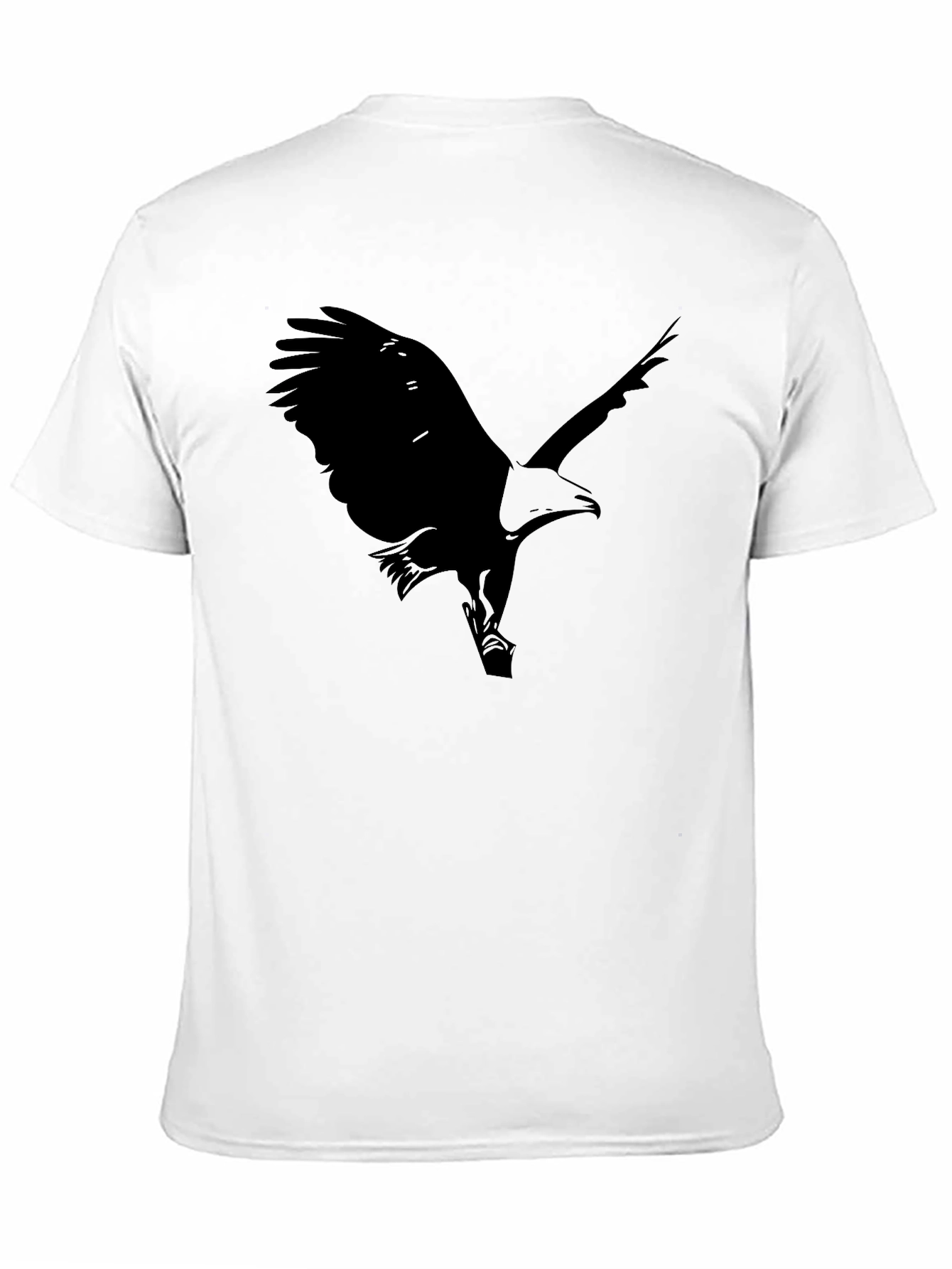 Black Black Eagle Graphic Tee - Stylish Menswear view 11