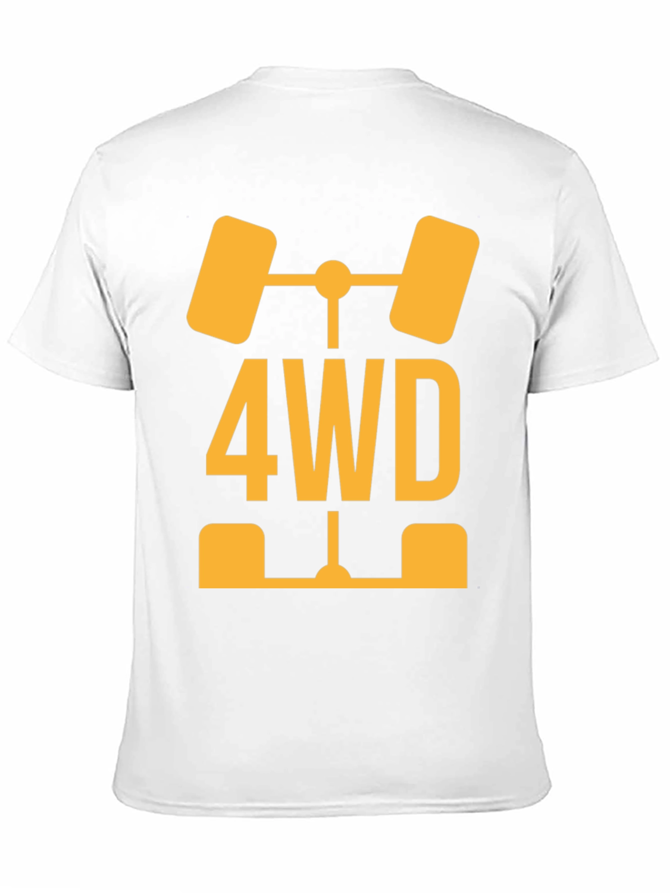 Black 4WD Off-Road Vehicle T-Shirt - Black view 11