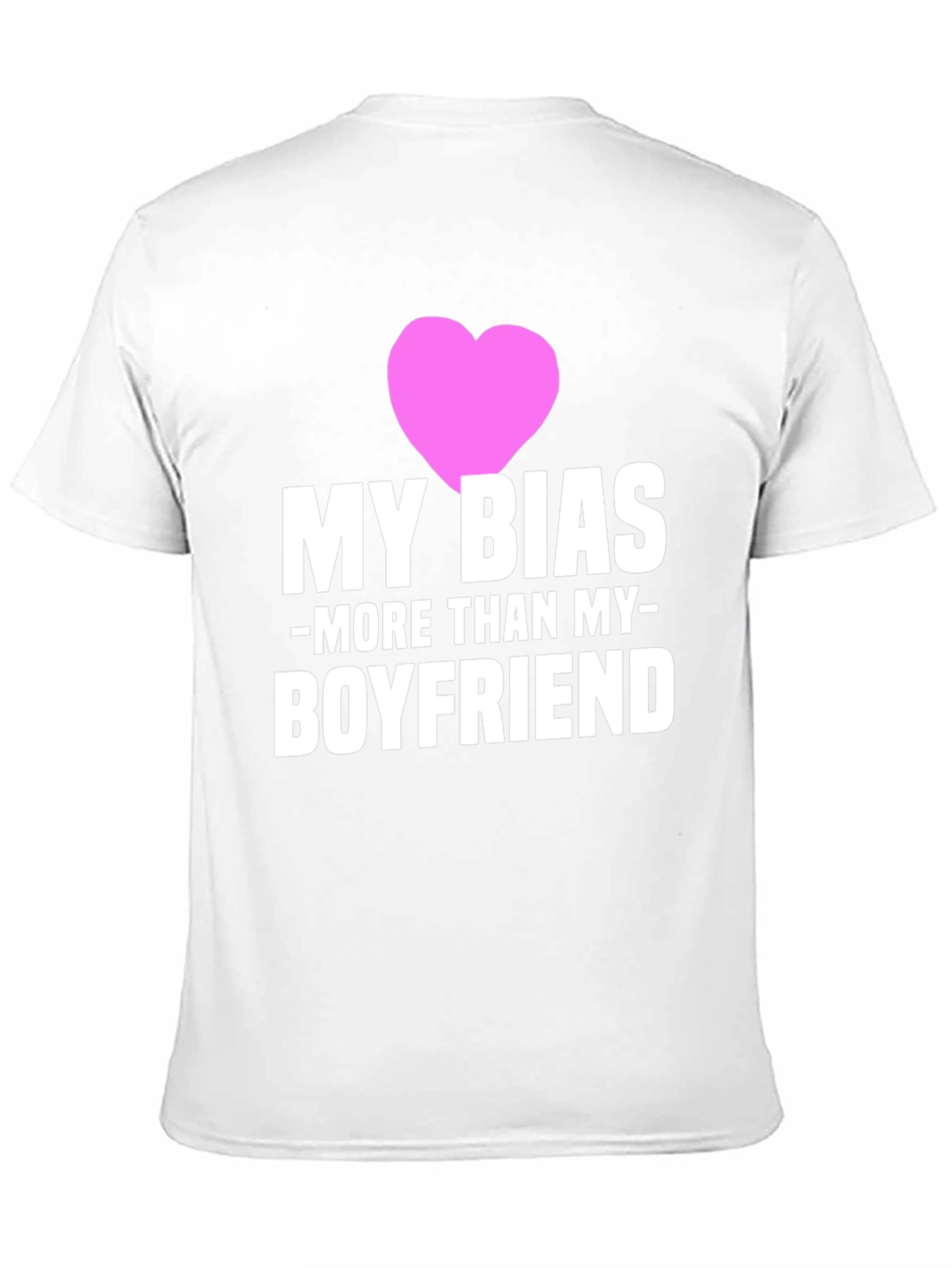 Black My Bias > Boyfriend Graphic T-Shirt - Novelty Tee view 11