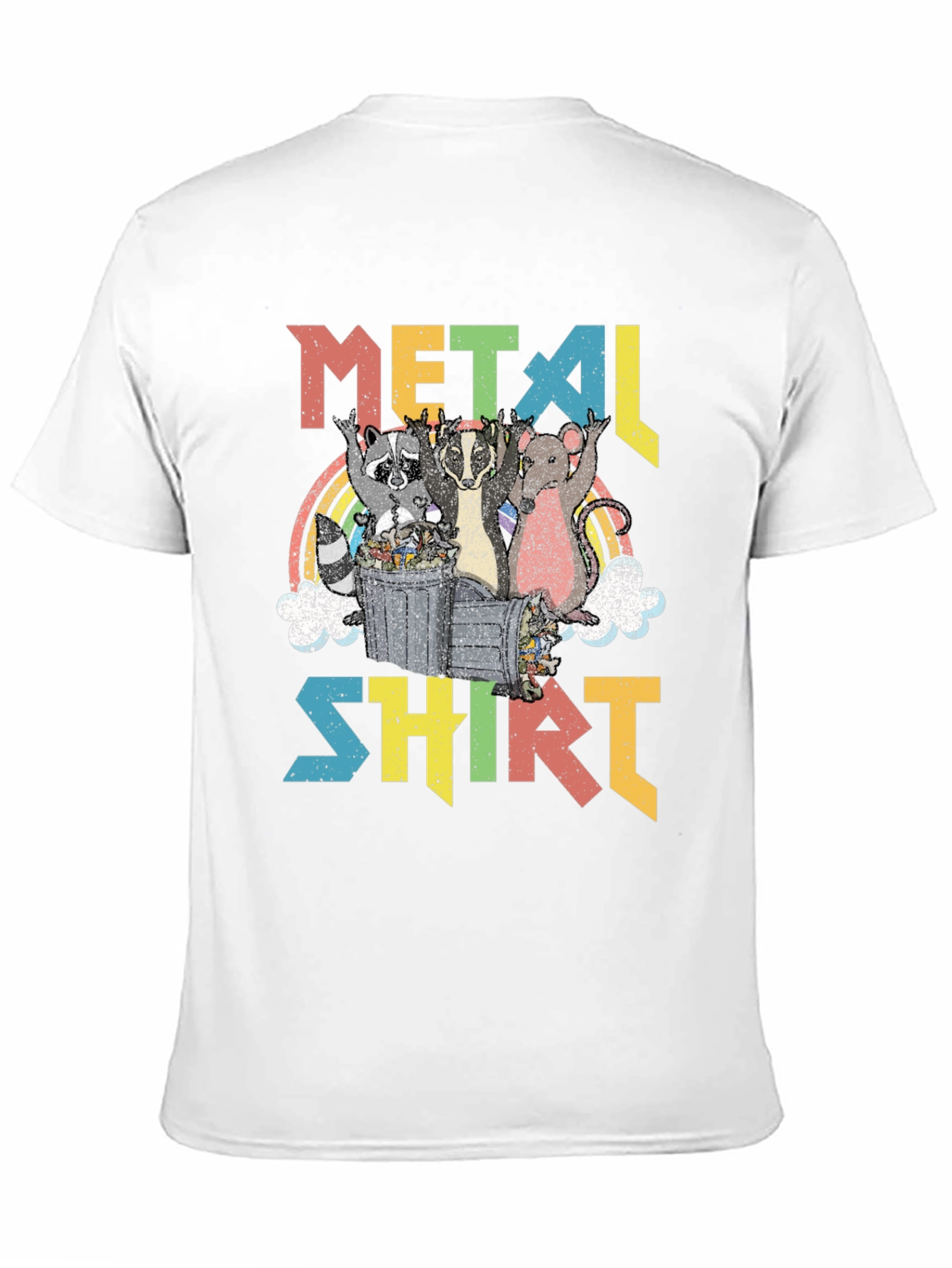 Black Metal Shirt - Trash Panda Band Tee view 11