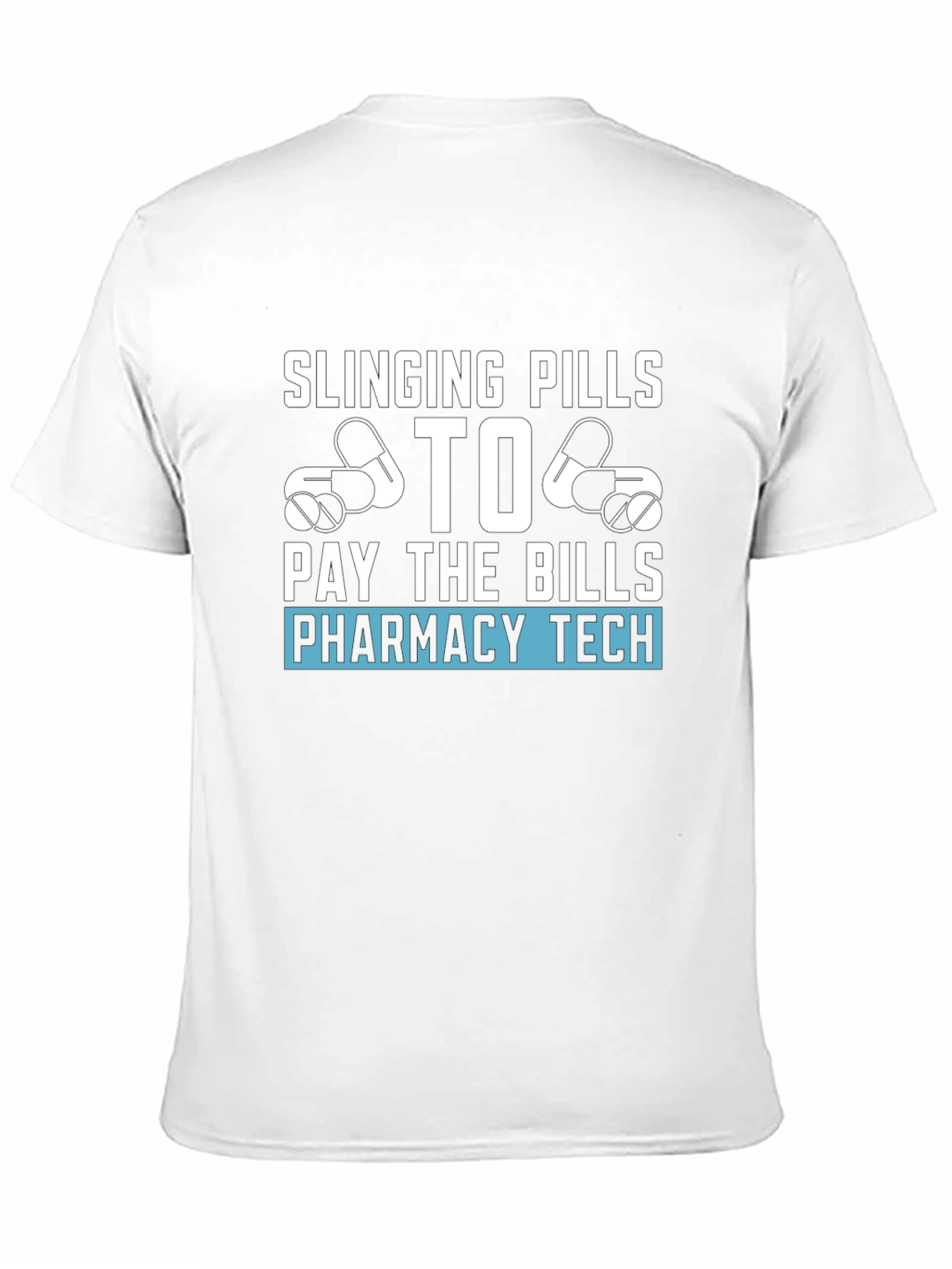 Black Pharmacy Tech T-Shirt - Slinging Pills view 11
