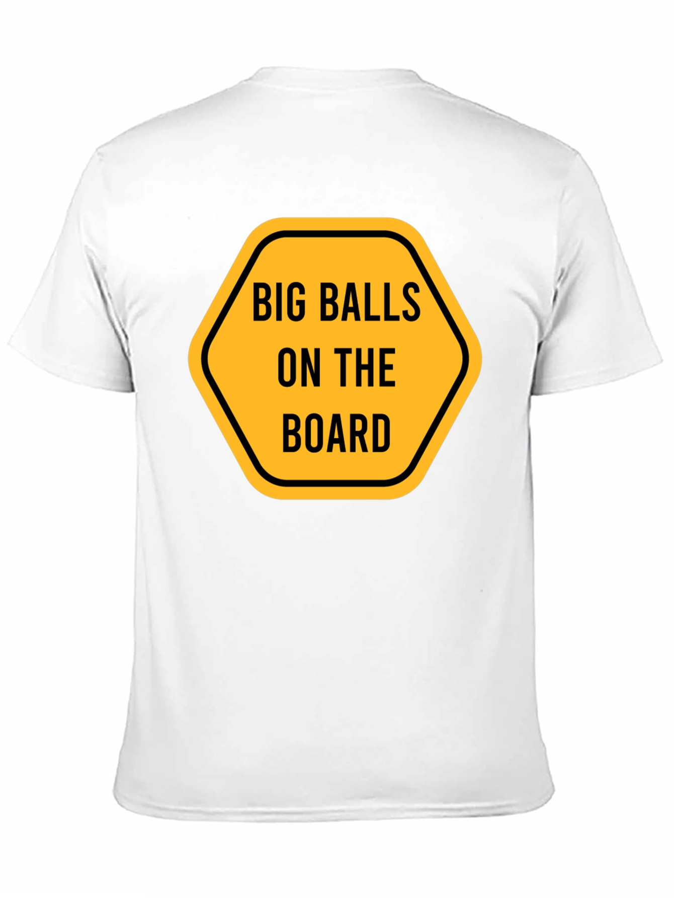 Black Big Balls on the Board Graphic Tee view 11
