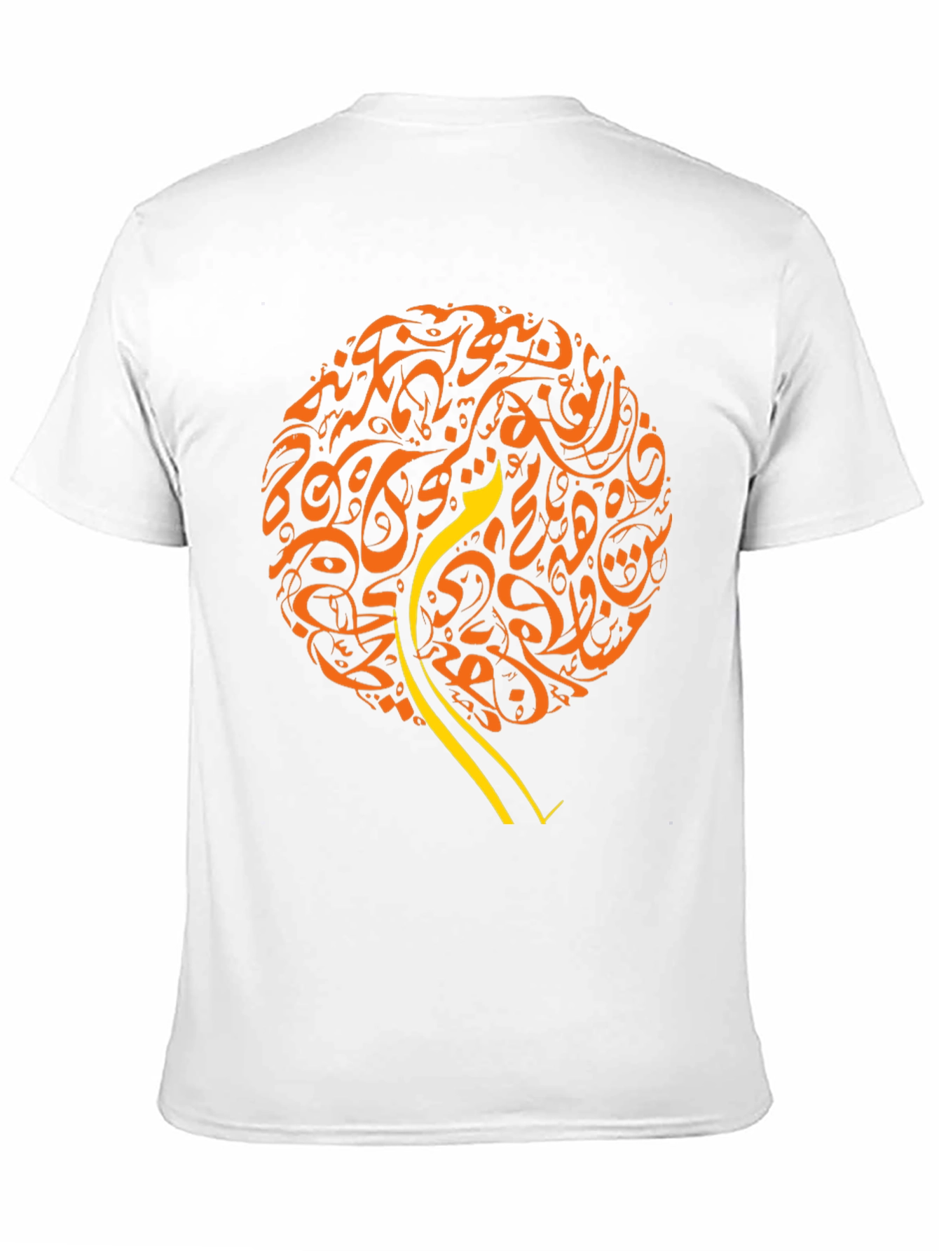 Black Abstract Art Graphic Tee - Modern Style view 11