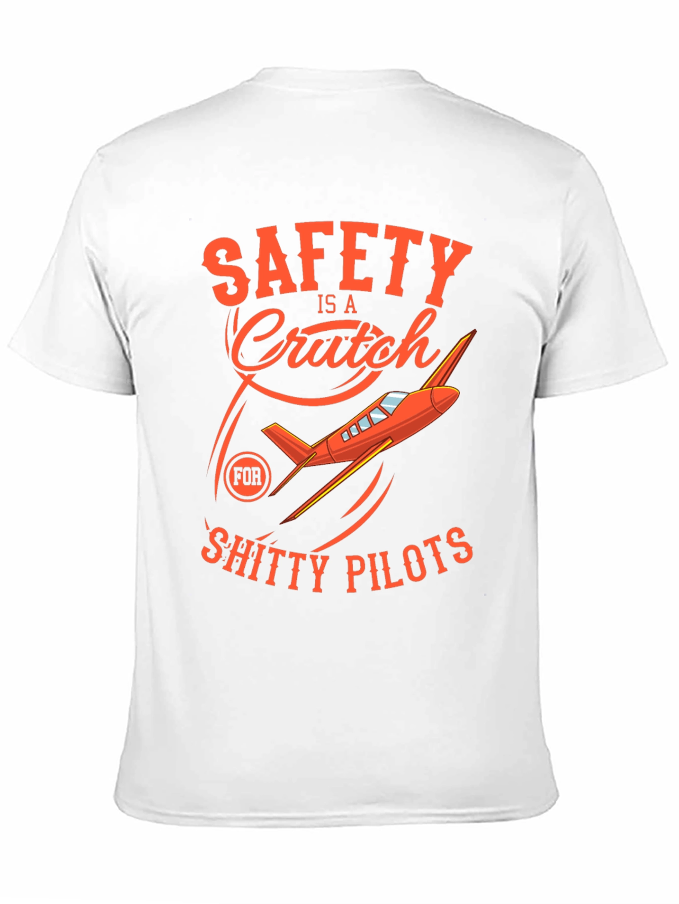 Black Safety is a Crutch T-Shirt view 11