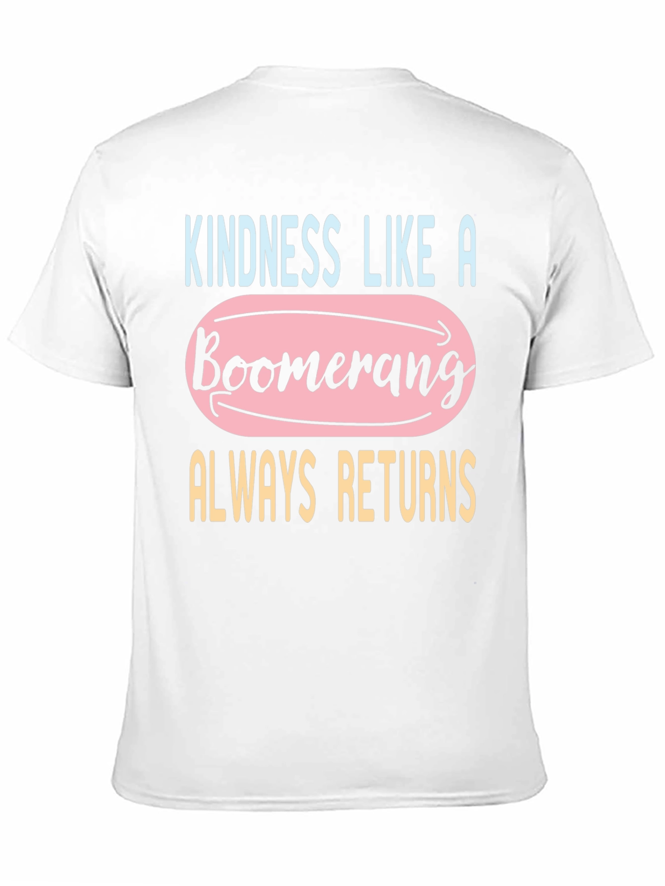 Black Kindness Boomerang Graphic Tee - Always Returns view 11