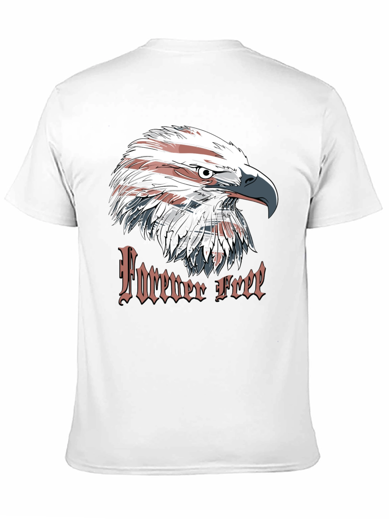 Forever Free Eagle Graphic T-Shirt - 11
