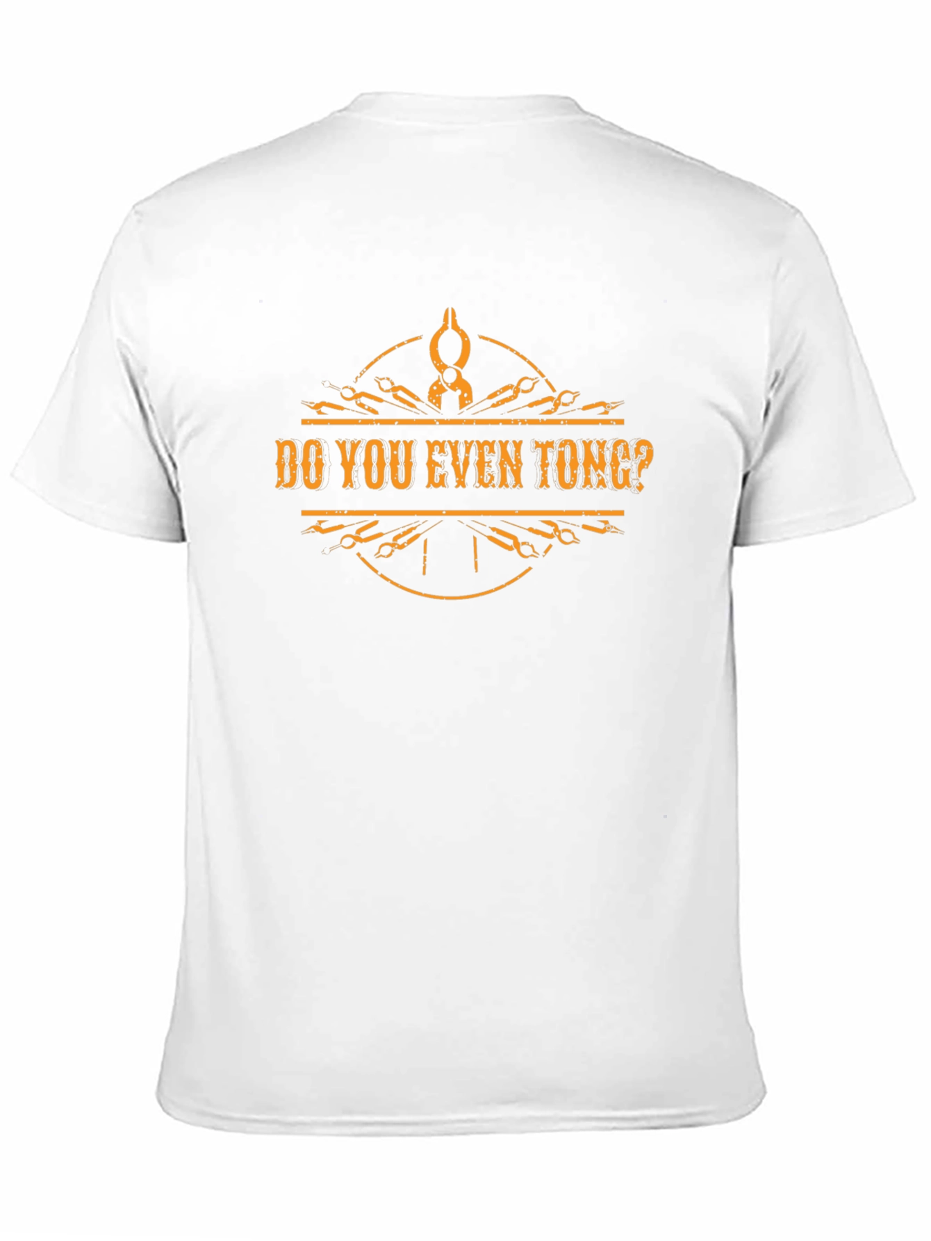 Black Do You Even Tong? Blacksmith T-Shirt view 11