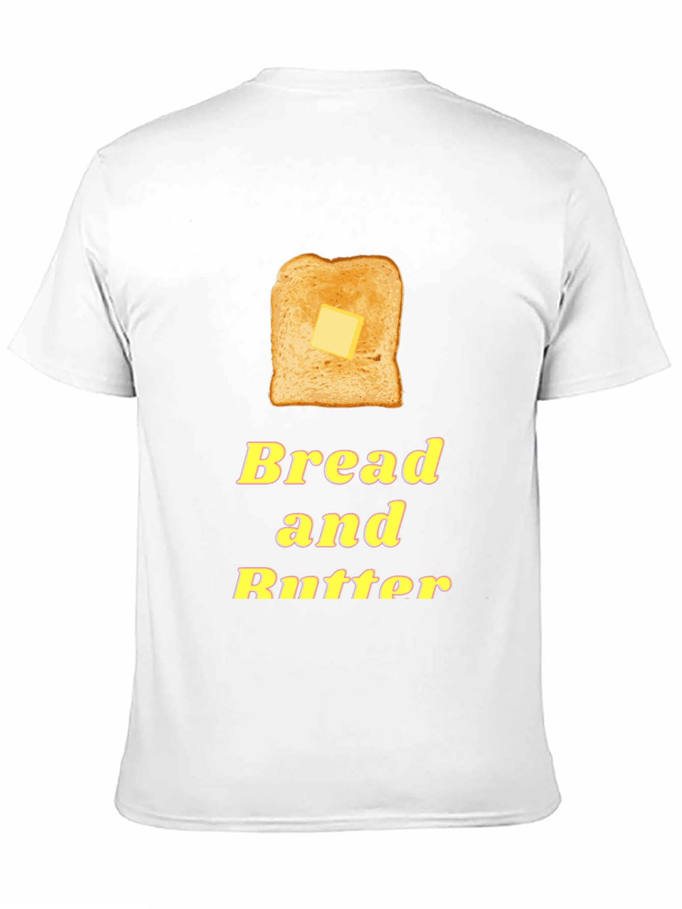 Black Bread and Butter Graphic Tee - Foodie T-Shirt view 11