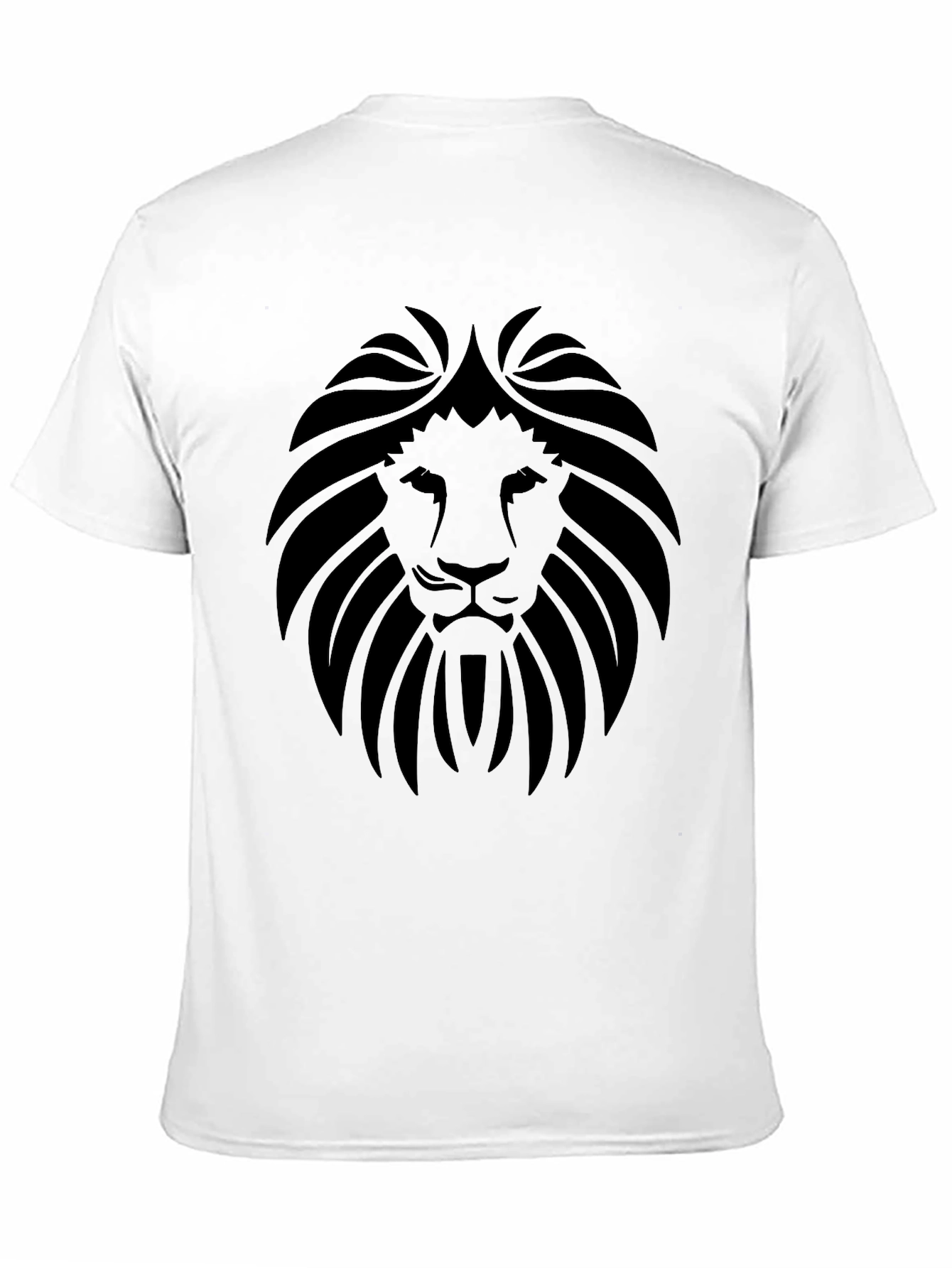 Black Black Lion Graphic Tee - Modern Men's Style view 11