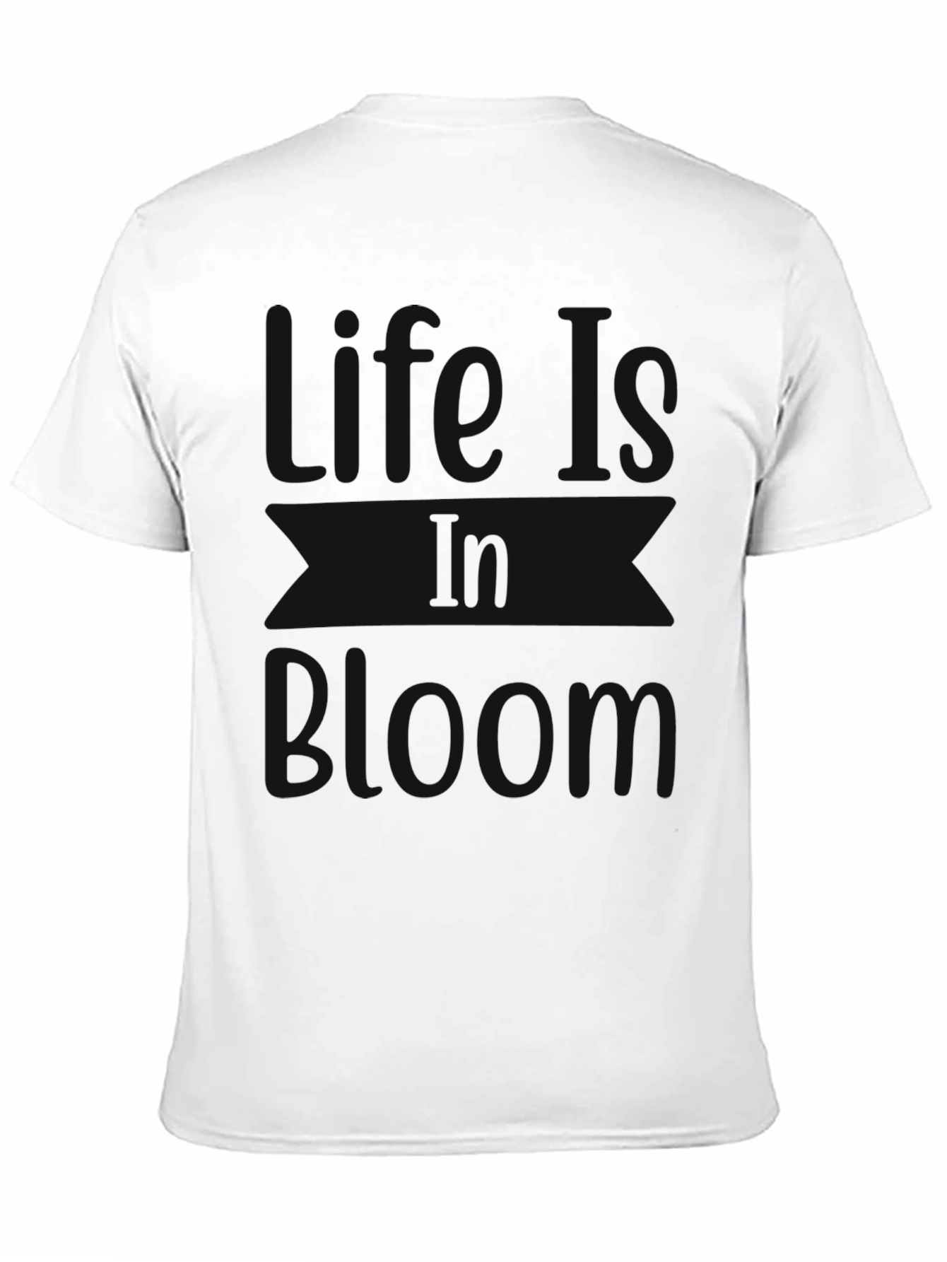 Black Life's in Bloom T-Shirt - Relaxed Fit view 11