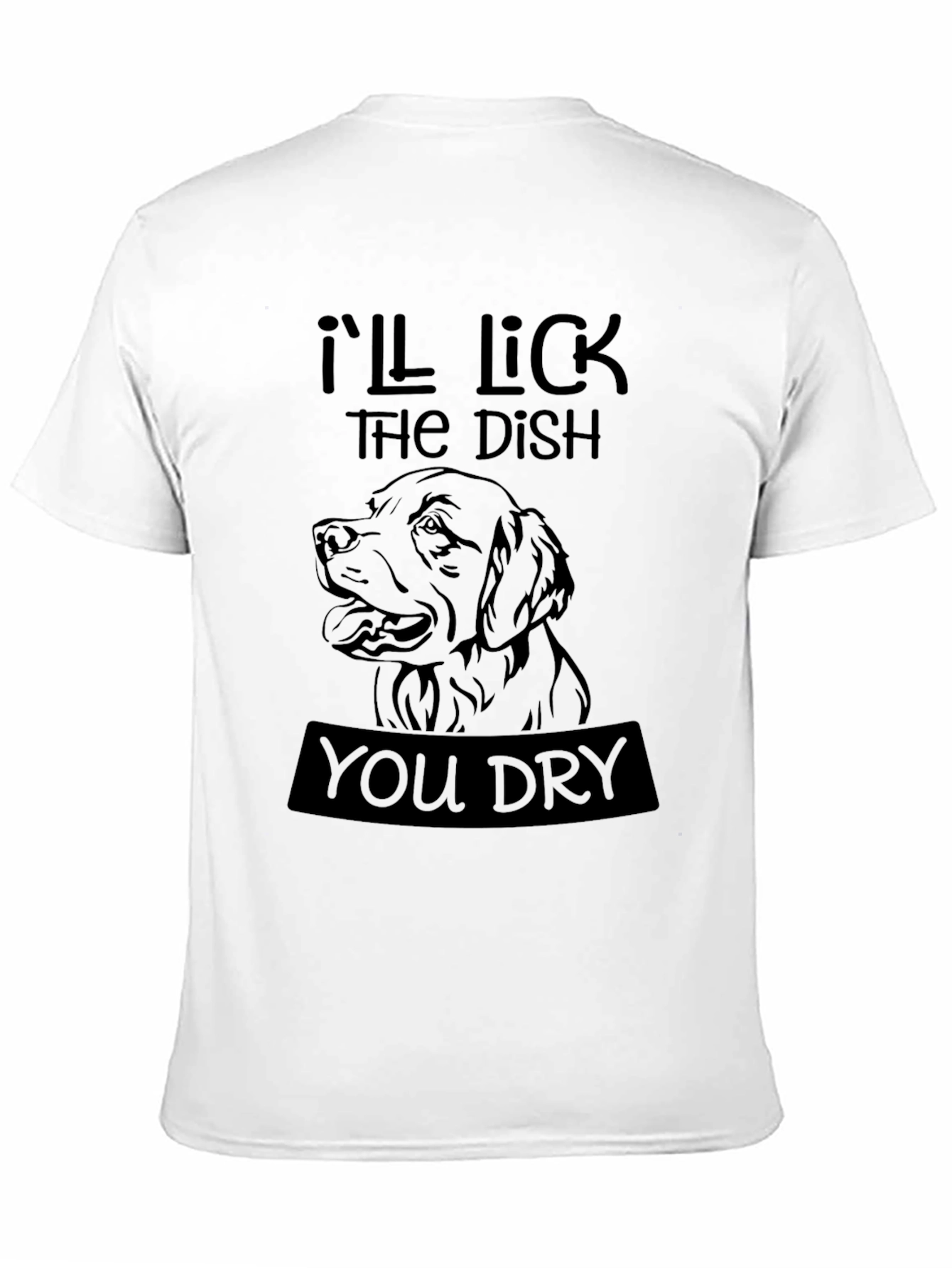 Black I'll Lick The Dish You Dry Graphic Tee view 11